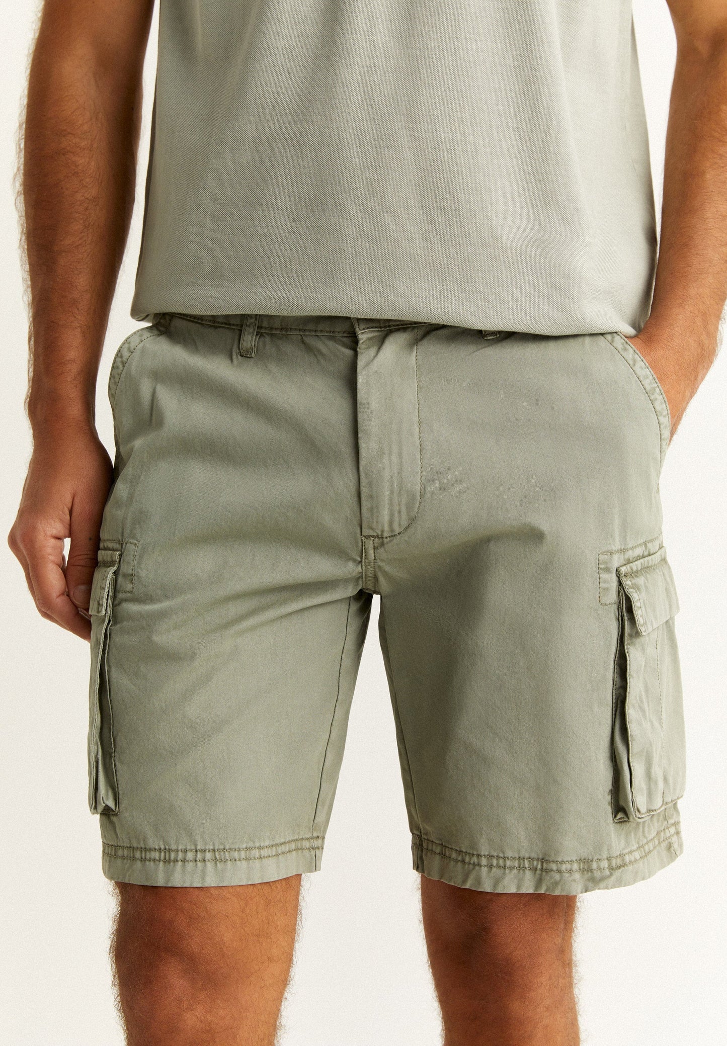 CALÇÕES BERMUDA CARGO BOLSOS