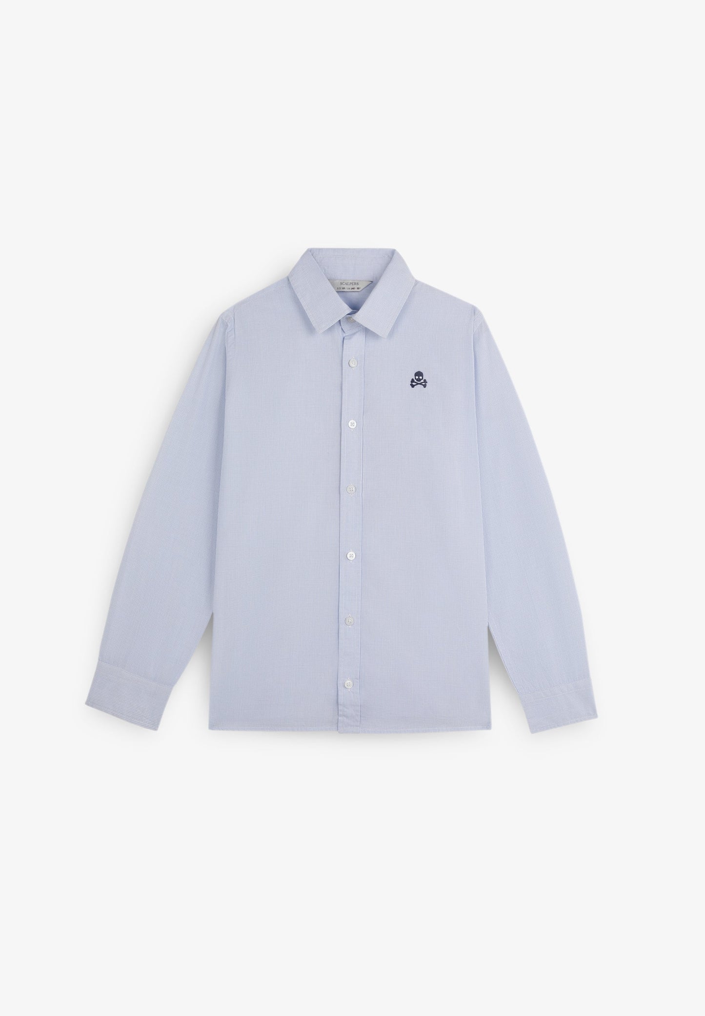 CAMISA COM SKULL A CONTRASTAR
