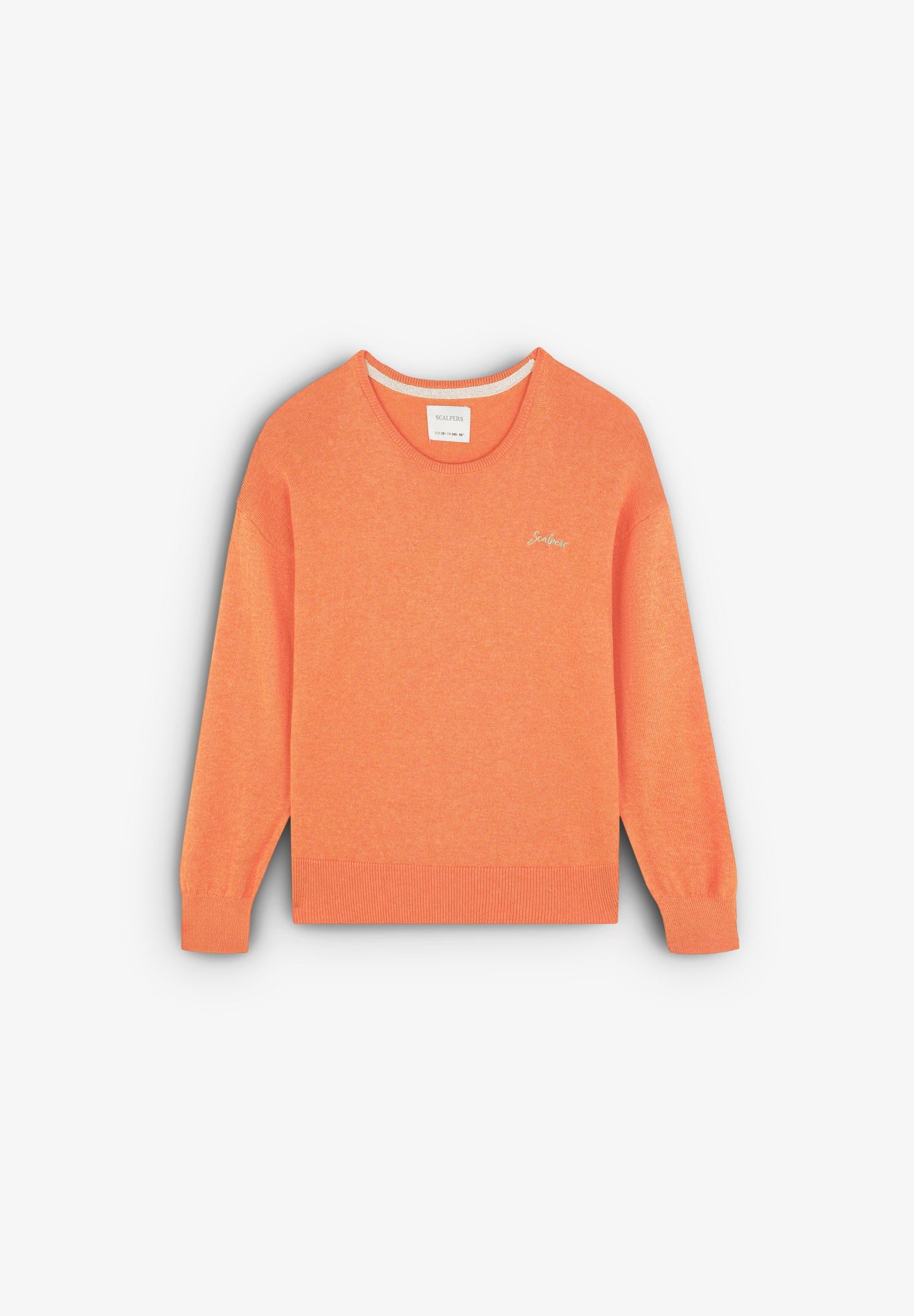 SWEATER SKULL EM CONTRASTE ATRÁS FIO METALIZADO