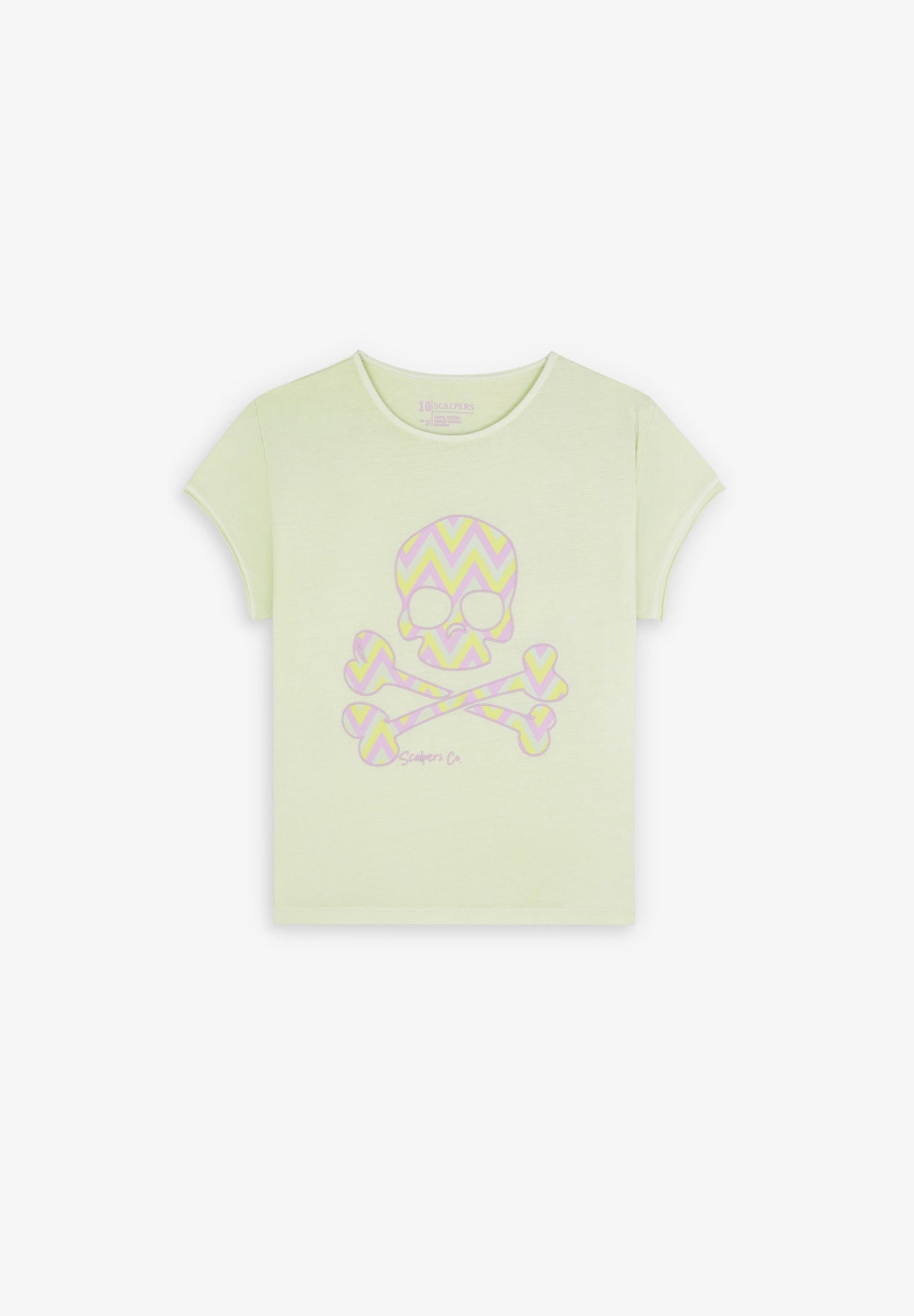 T-SHIRT COM LOGO PADRÃO ZIGZAG