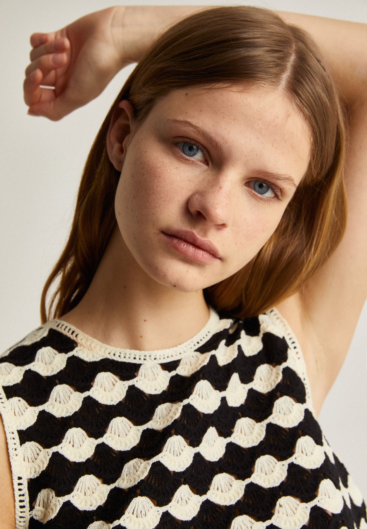 CROCHET VEST TRICOT GIRLS