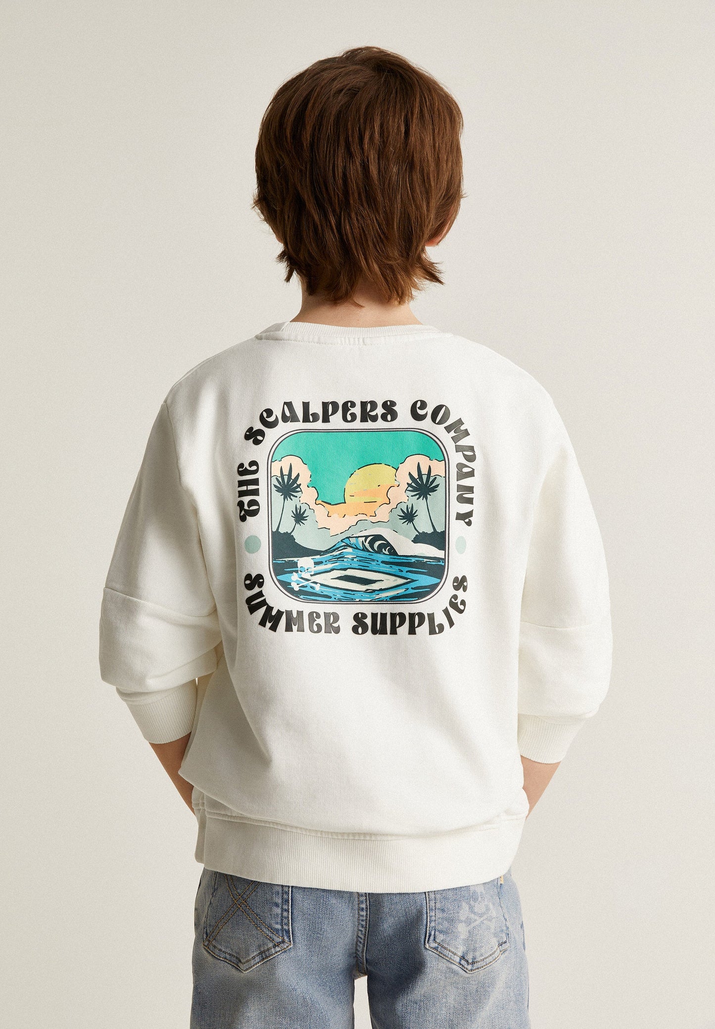 SWEATSHIRT PORMENOR CORTES