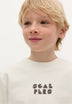 SWEATSHIRT COM PADRÃO DESBOTADO ATRÁS