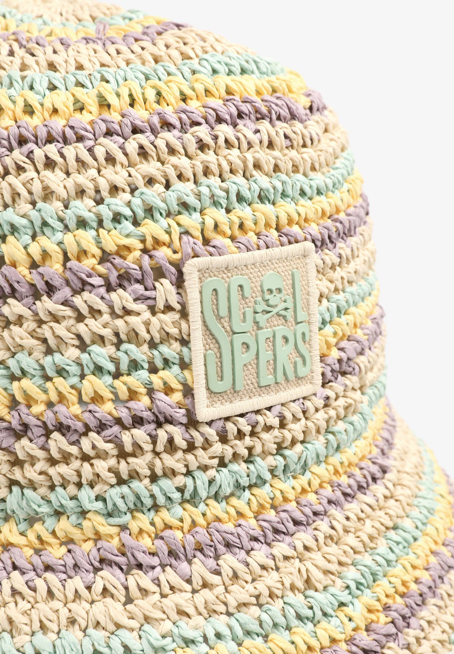 CHAPÉU BUCKET CROCHET RISCAS