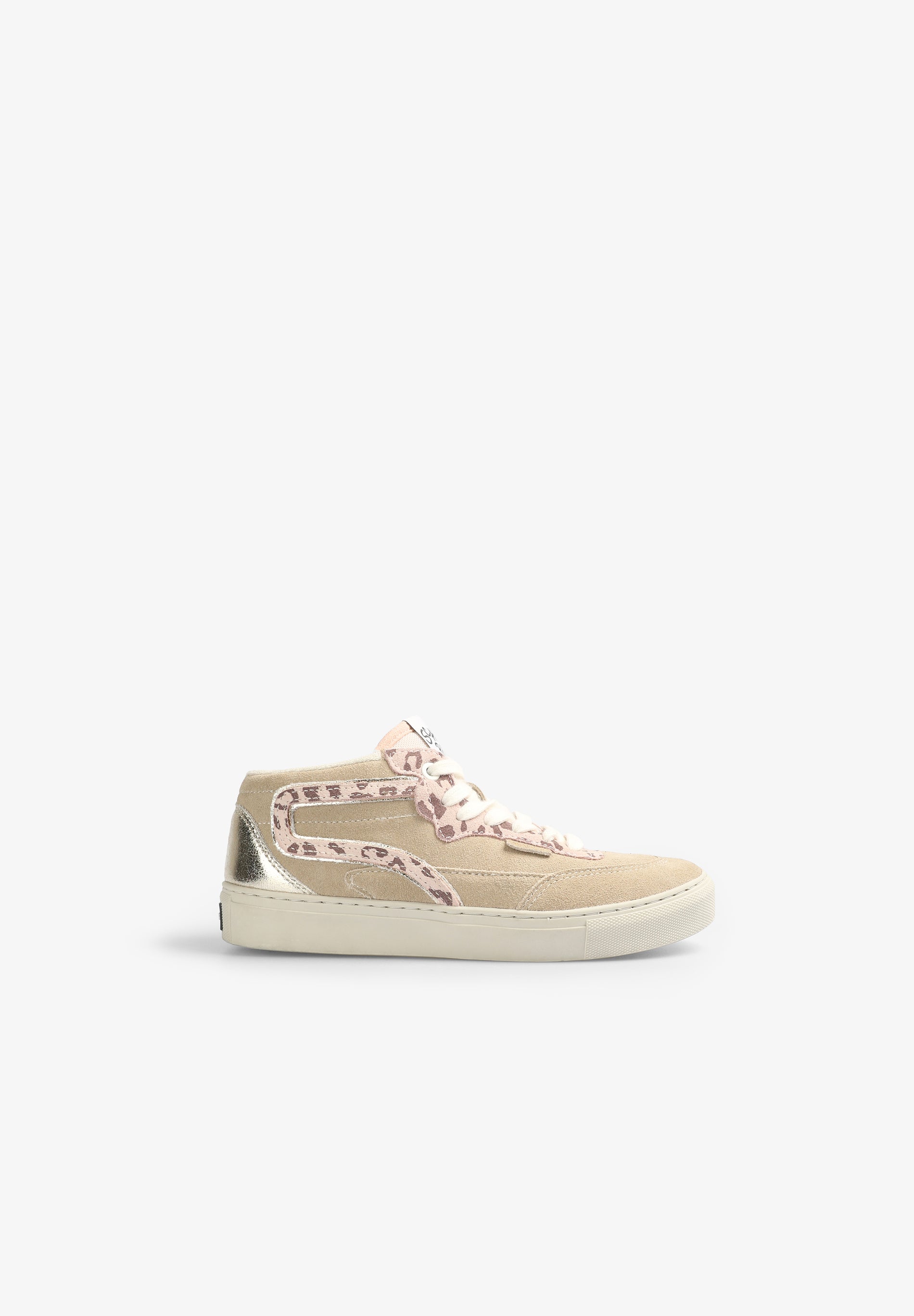 SAPATILHAS ESTAMPADO ANIMAL PORMENOR METALIZADO