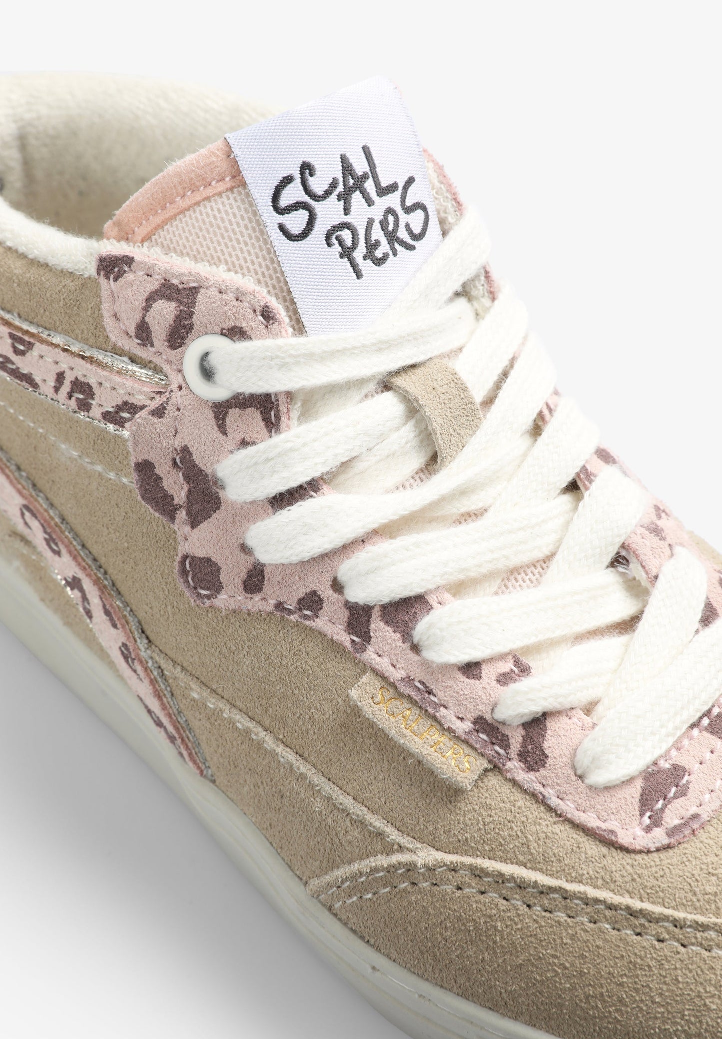 SAPATILHAS ESTAMPADO ANIMAL PORMENOR METALIZADO