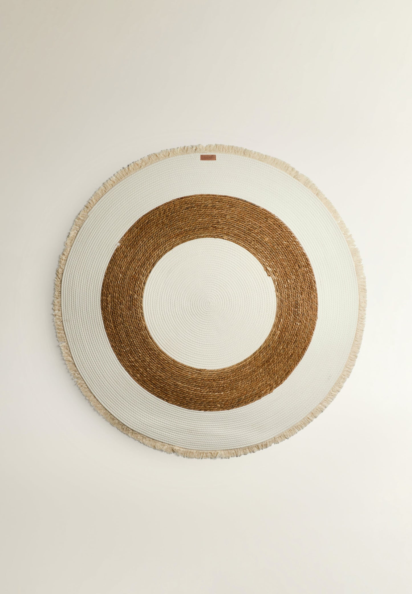 TAPETE DE JUTA CIRCULAR