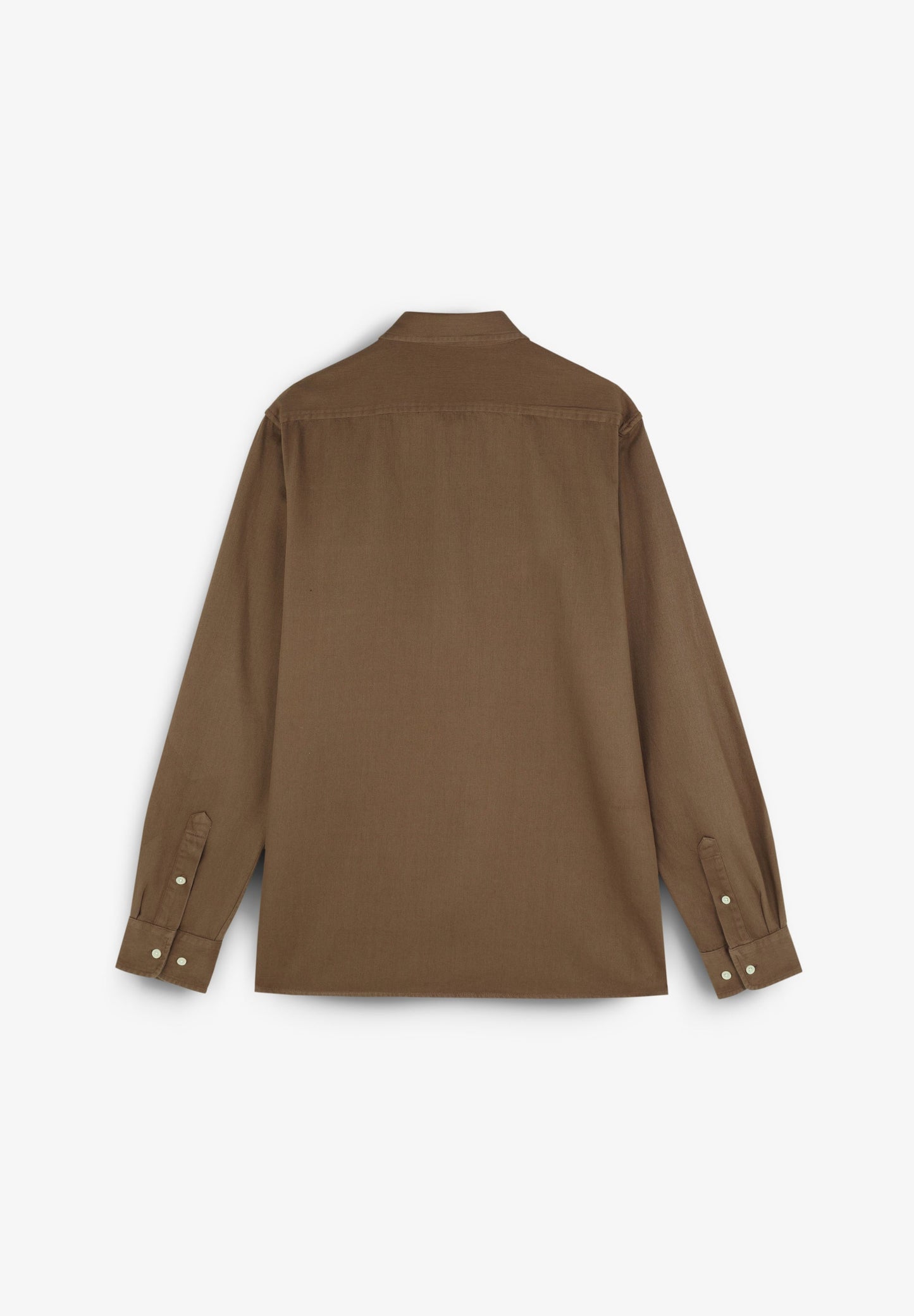 CAMISA DE BOLSO EM ALGODÃO E LINHO