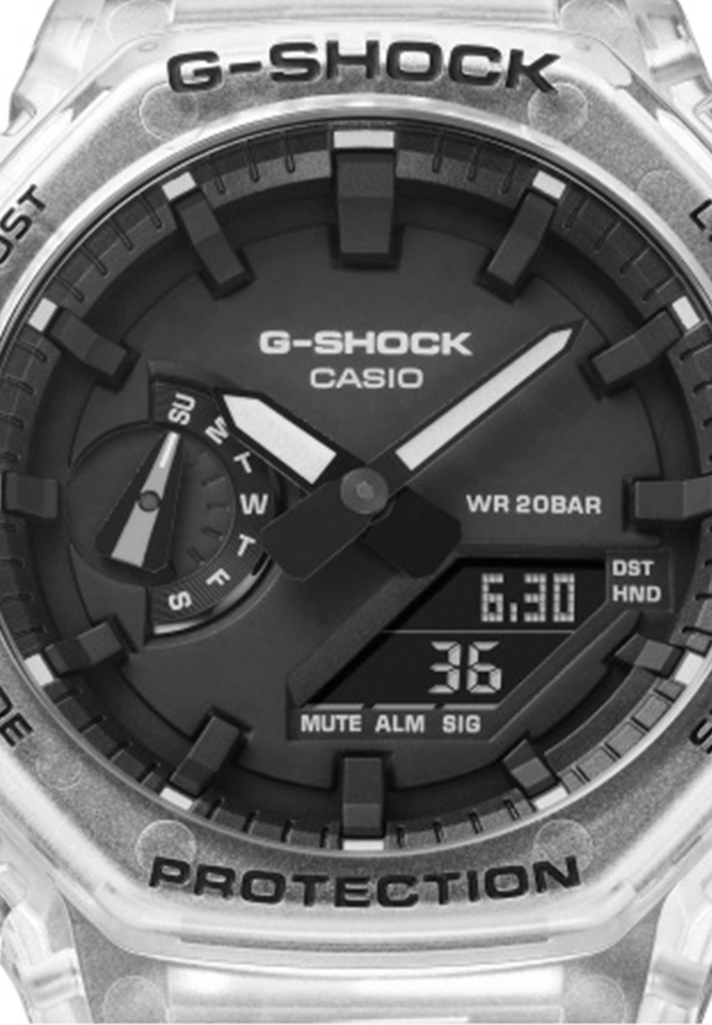 G-SHOCK CASIO | TRANSPARENT WHITE PACK