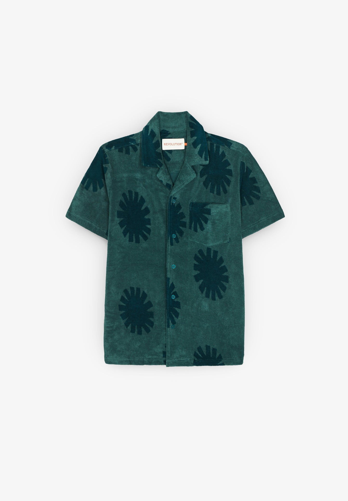 REVOLUTION | CAMISA CUBANA TECIDO FELPUDO