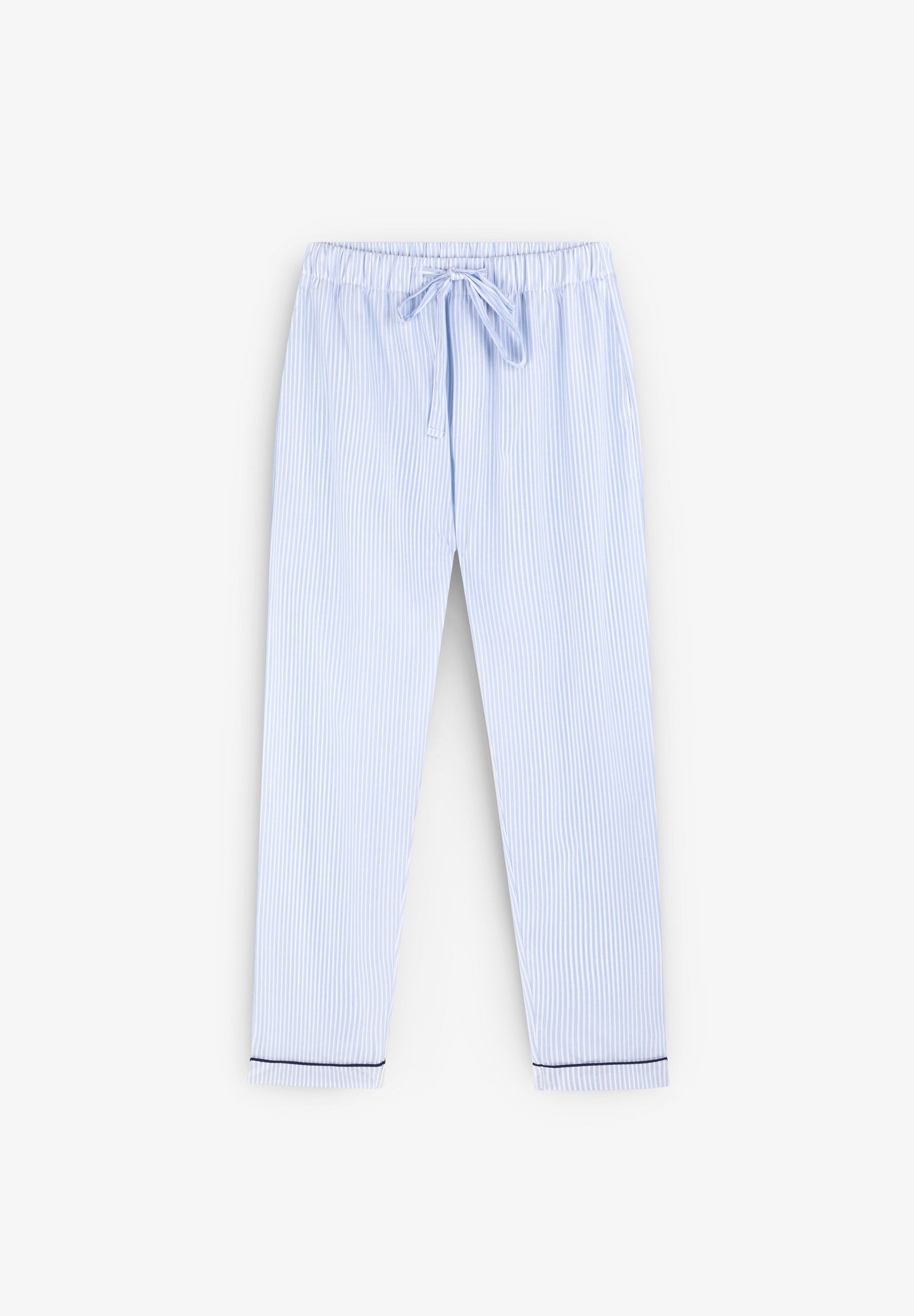 PIJAMA ÀS RISCAS DEBRUADO EM CONTRASTE
