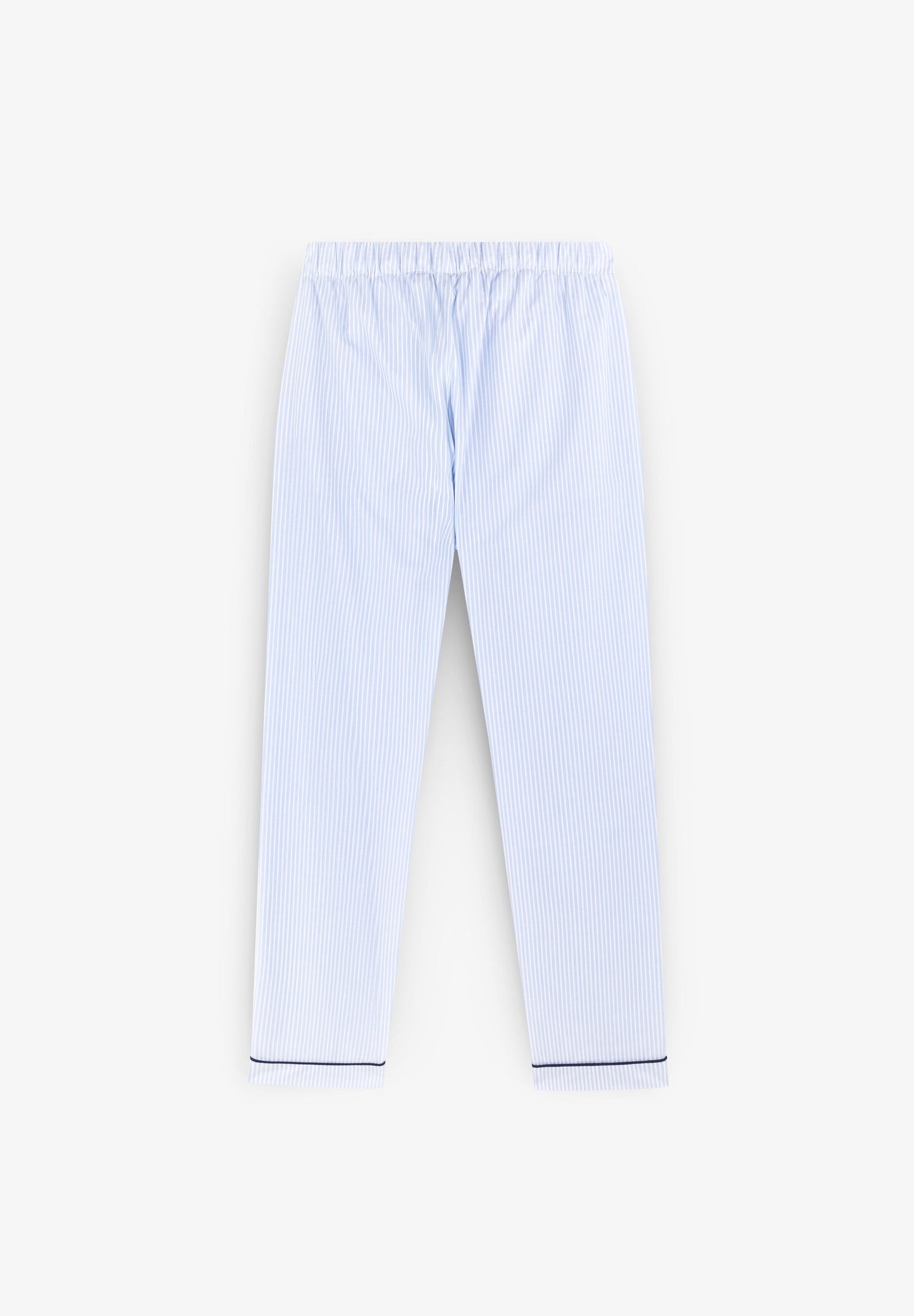 PIJAMA ÀS RISCAS DEBRUADO EM CONTRASTE