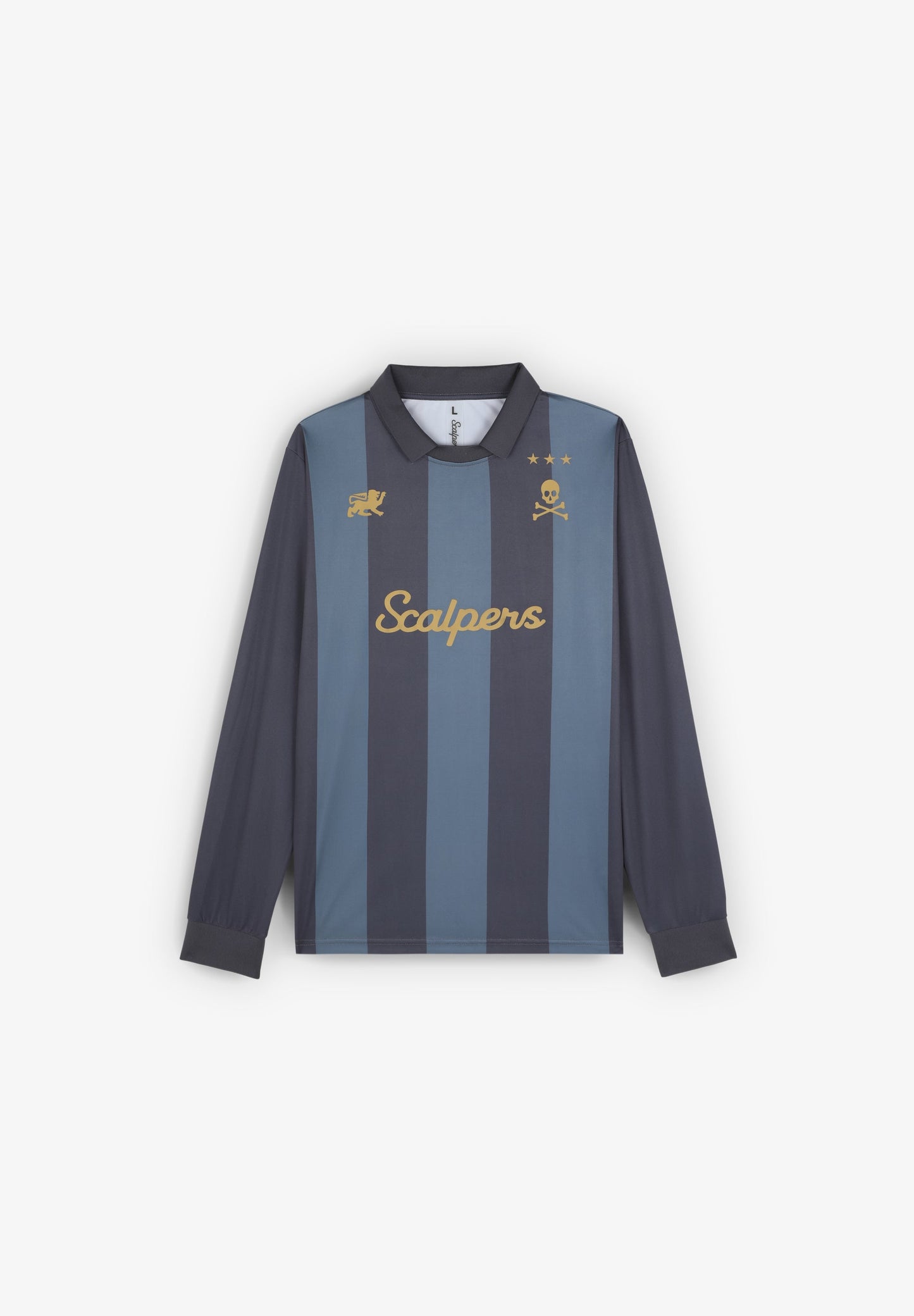 CAMISA POLO TÉCNICA MANGA COMPRIDA ÀS RISCAS ADRENALINE