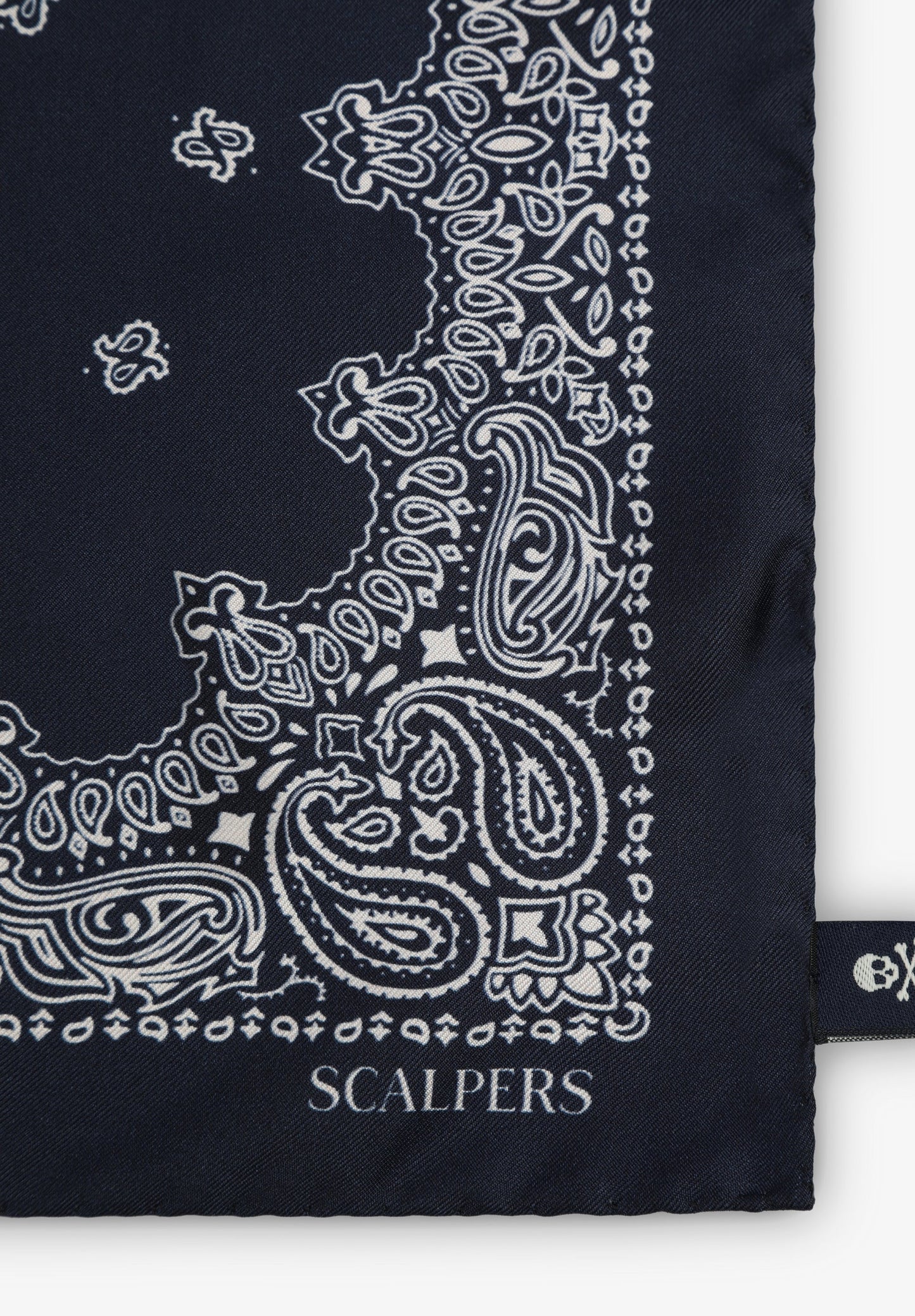PAÑUELO SEDA ESTAMPADO PAISLEY