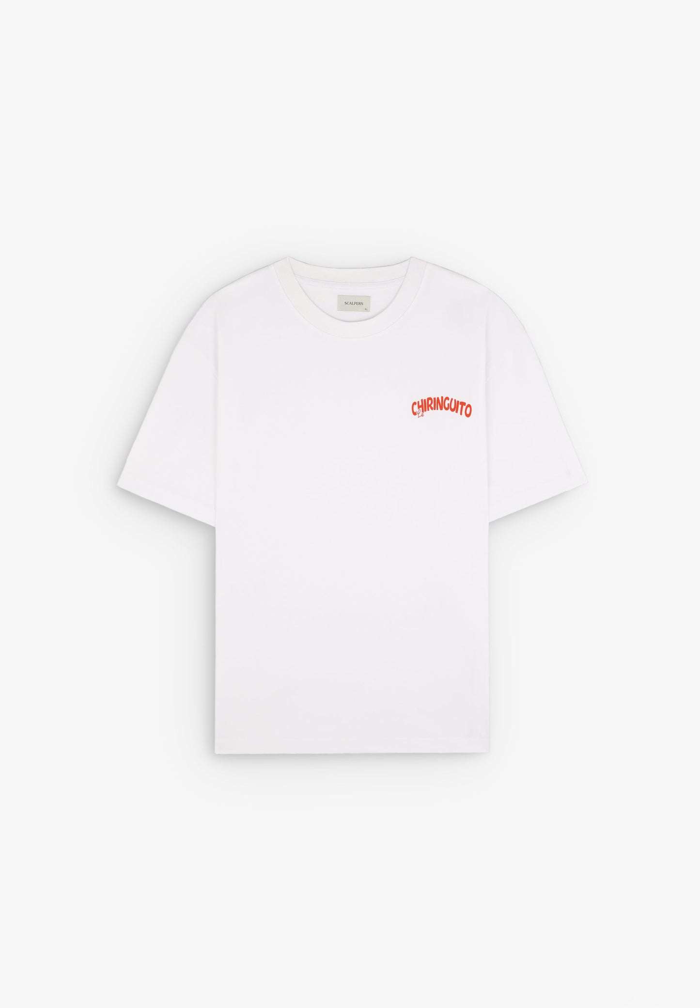 T-SHIRT COM ESTAMPADO FRONTAL LE CHIRINGUITO