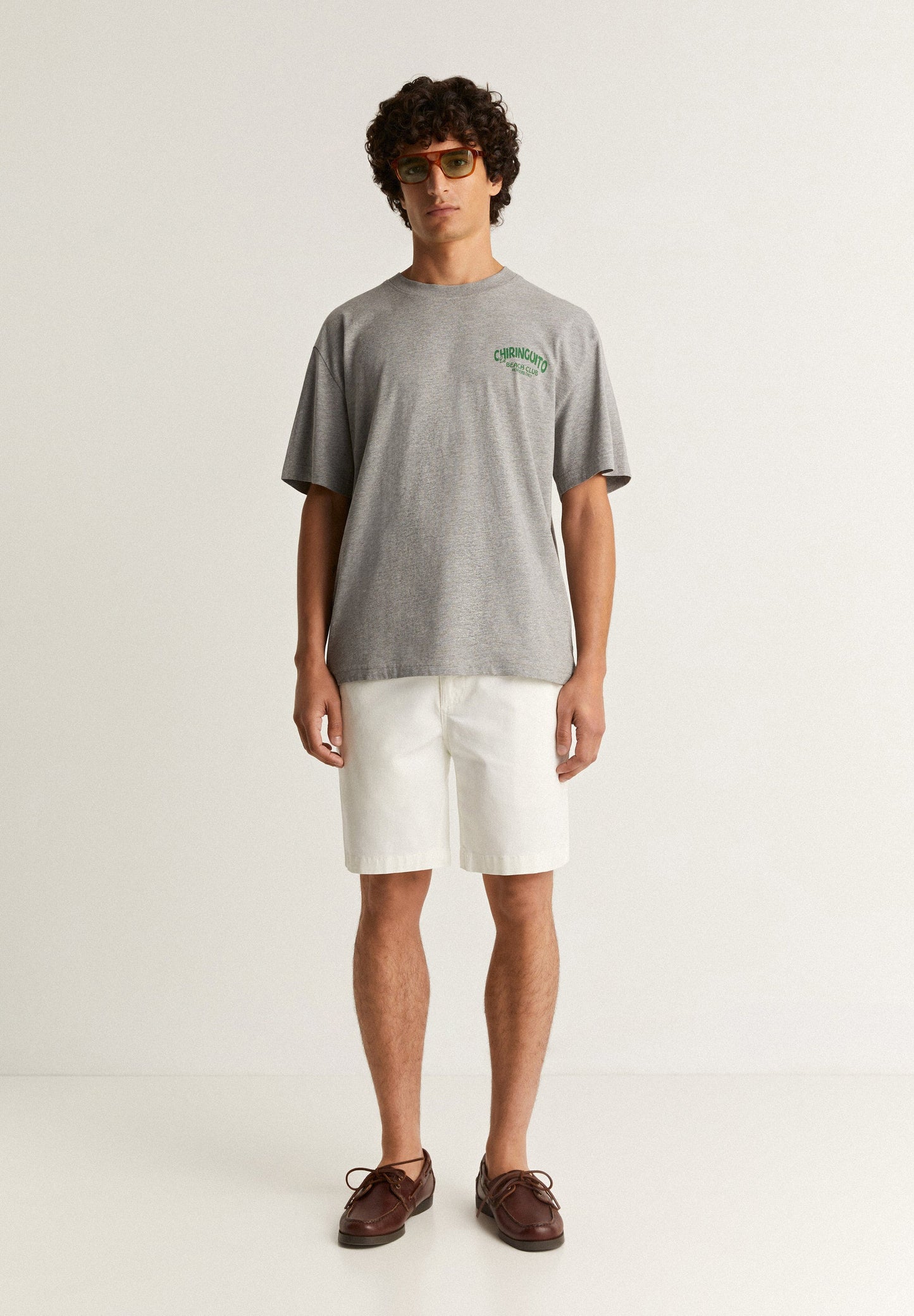 T-SHIRT COM PADRÃO ATRÁS LE CHIRINGUITO