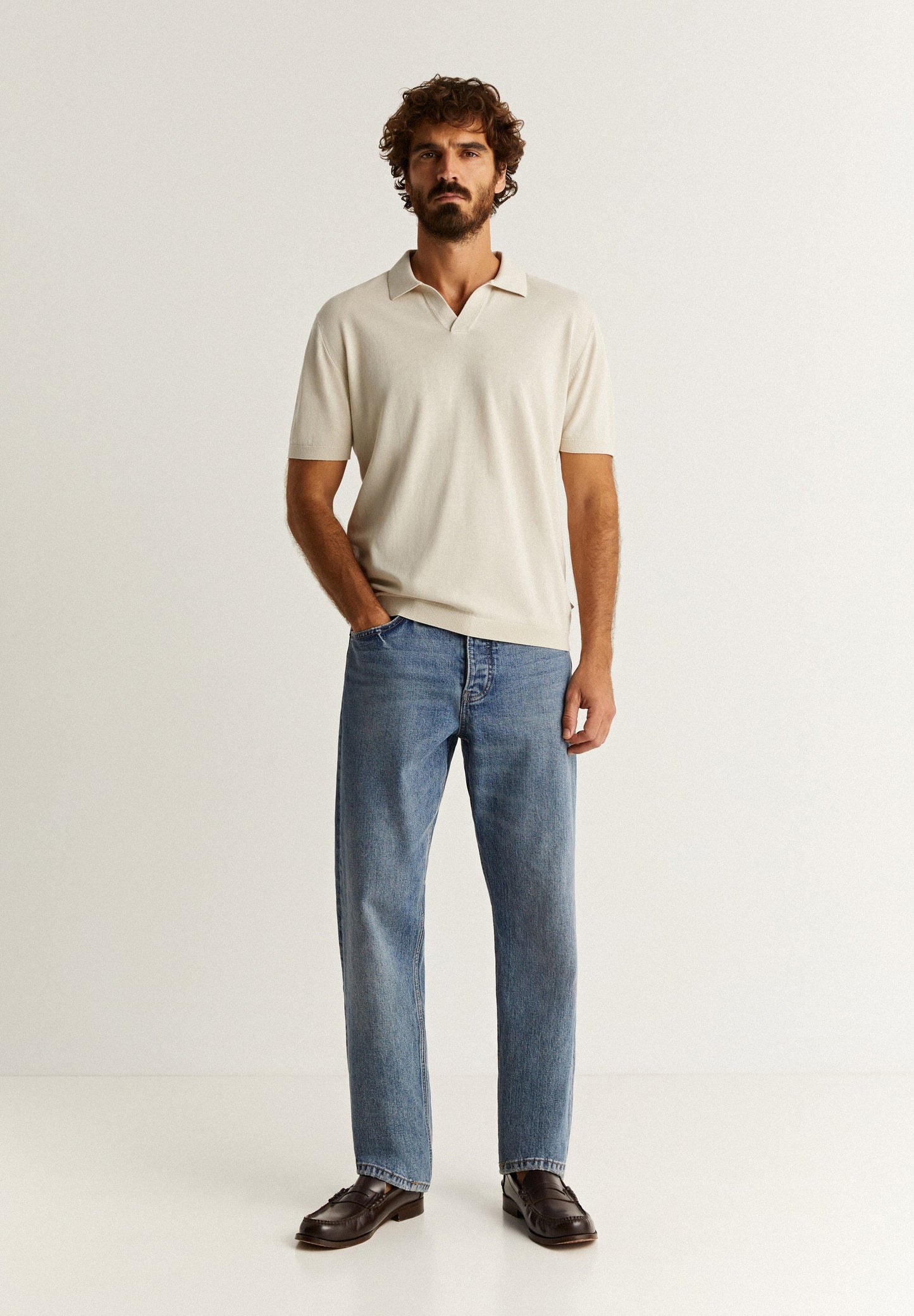 CAMISA POLO DE MALHA ALGODÃO