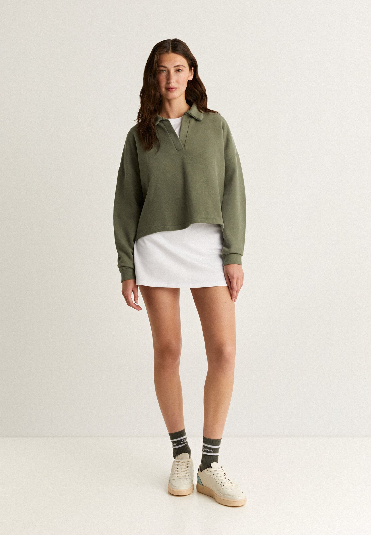 SWEATSHIRT DESPORTIVA CURTA