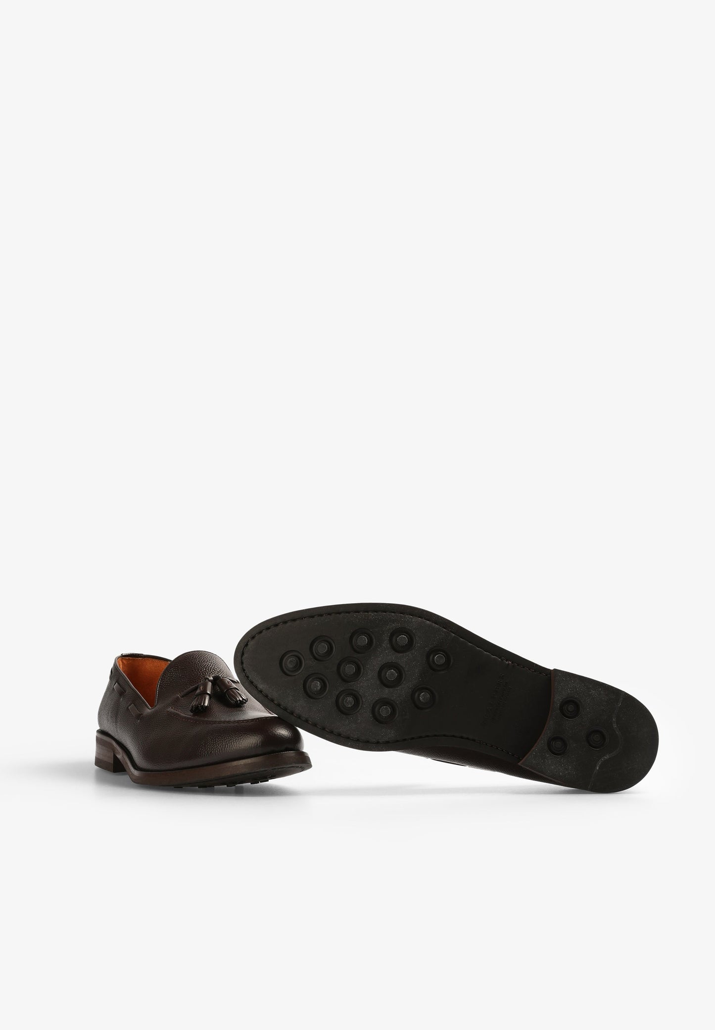 MOCASSINS EM PELE COM BORLAS