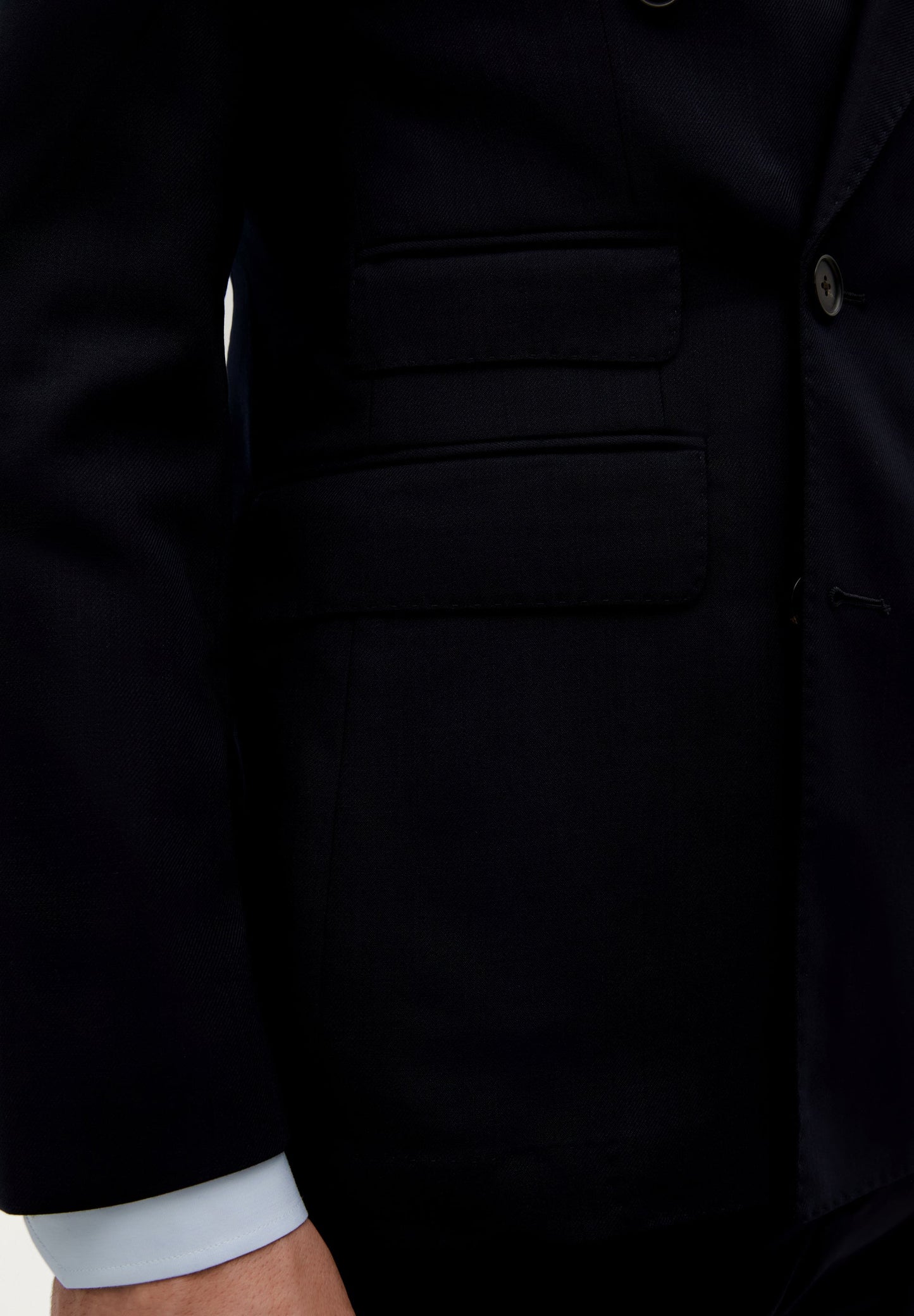 BLAZER CRUZADO EM LÃ
