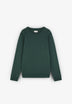 SWEATSHIRT BÁSICA COM SKULL BORDADA