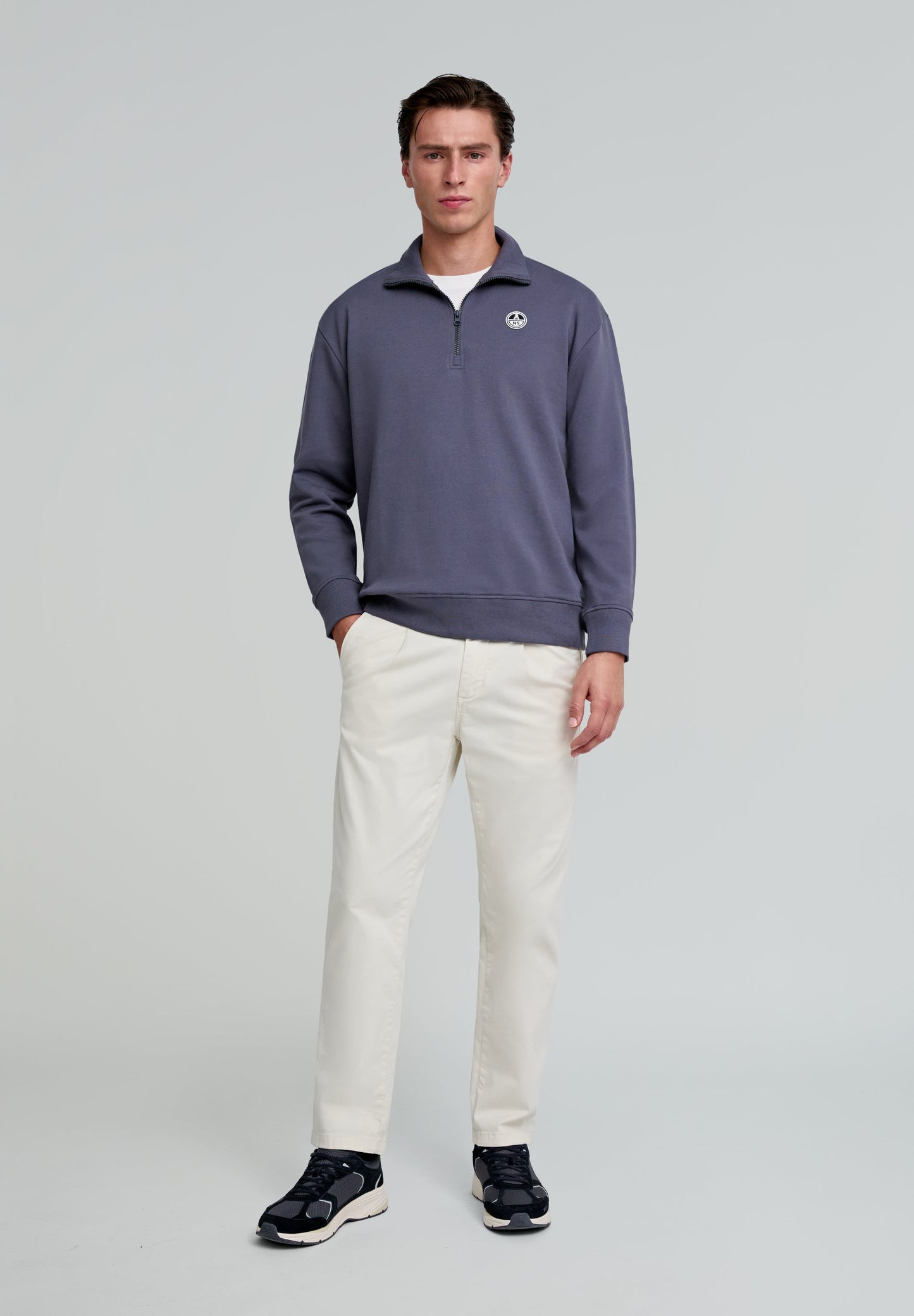 SWEATSHIRT COM ZIP NORTH SAILS X SCALPERS