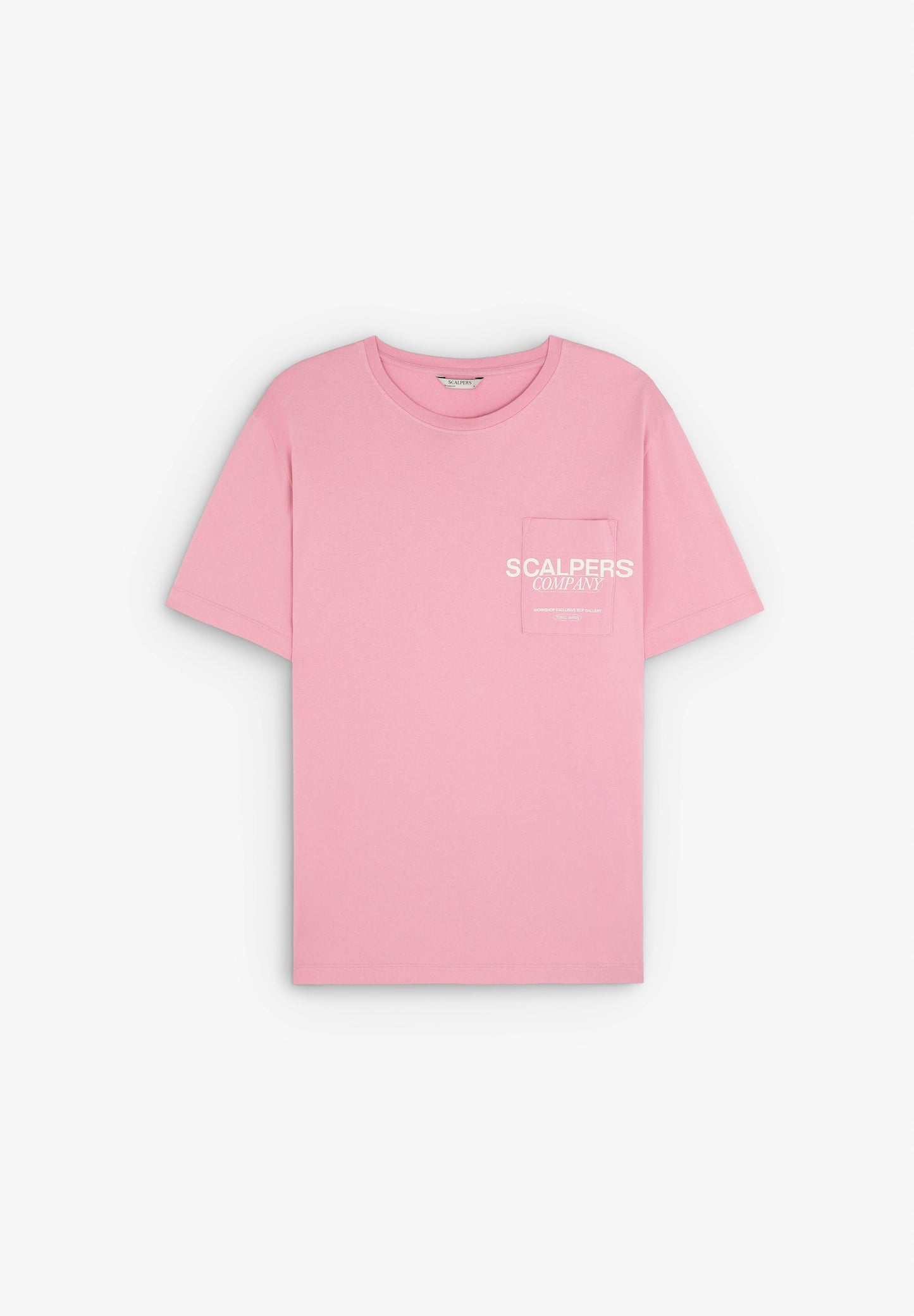 T-SHIRT COM BOLSO COM PADRÃO