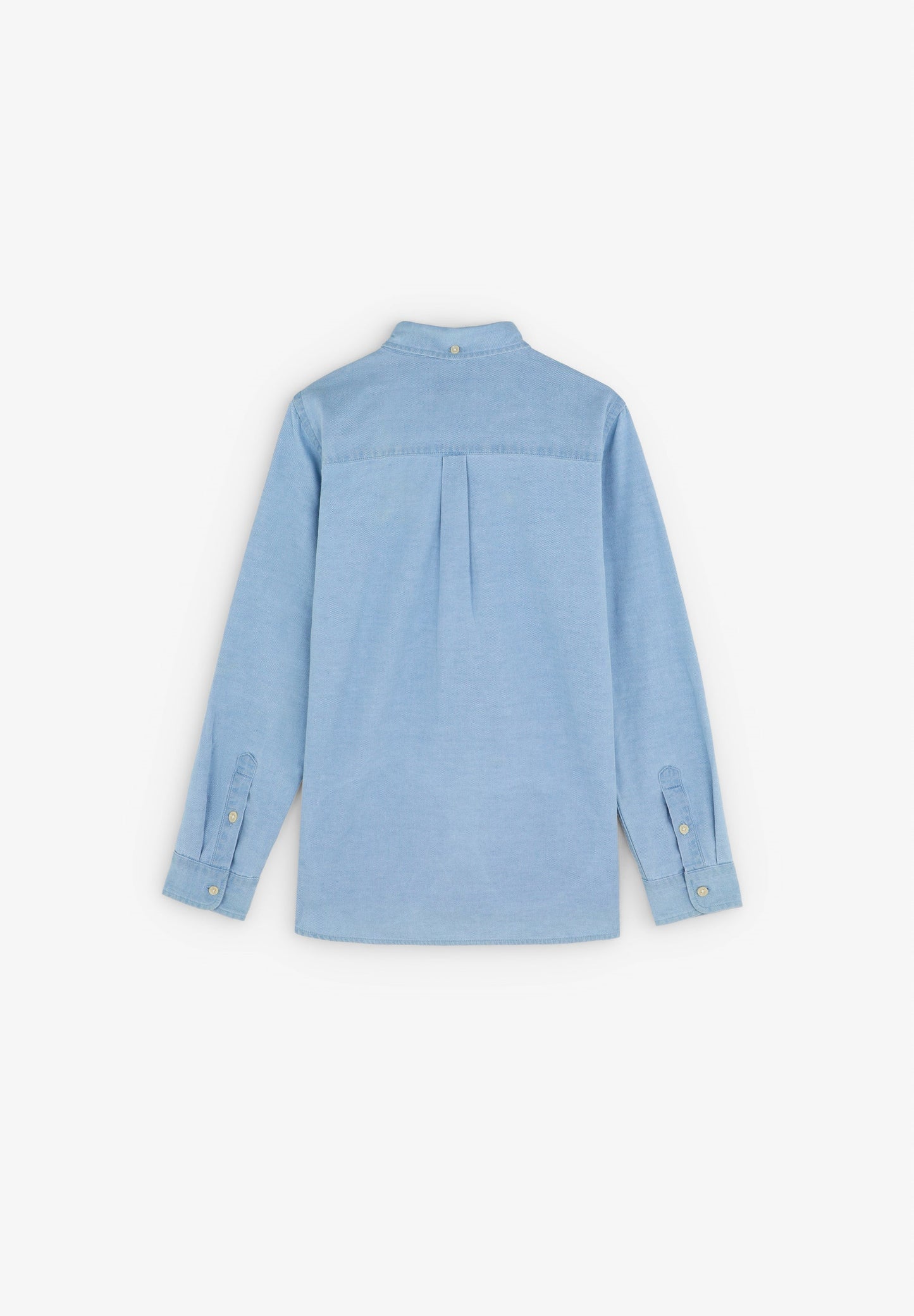 CAMISA DENIM DECOTE COM BOTÕES