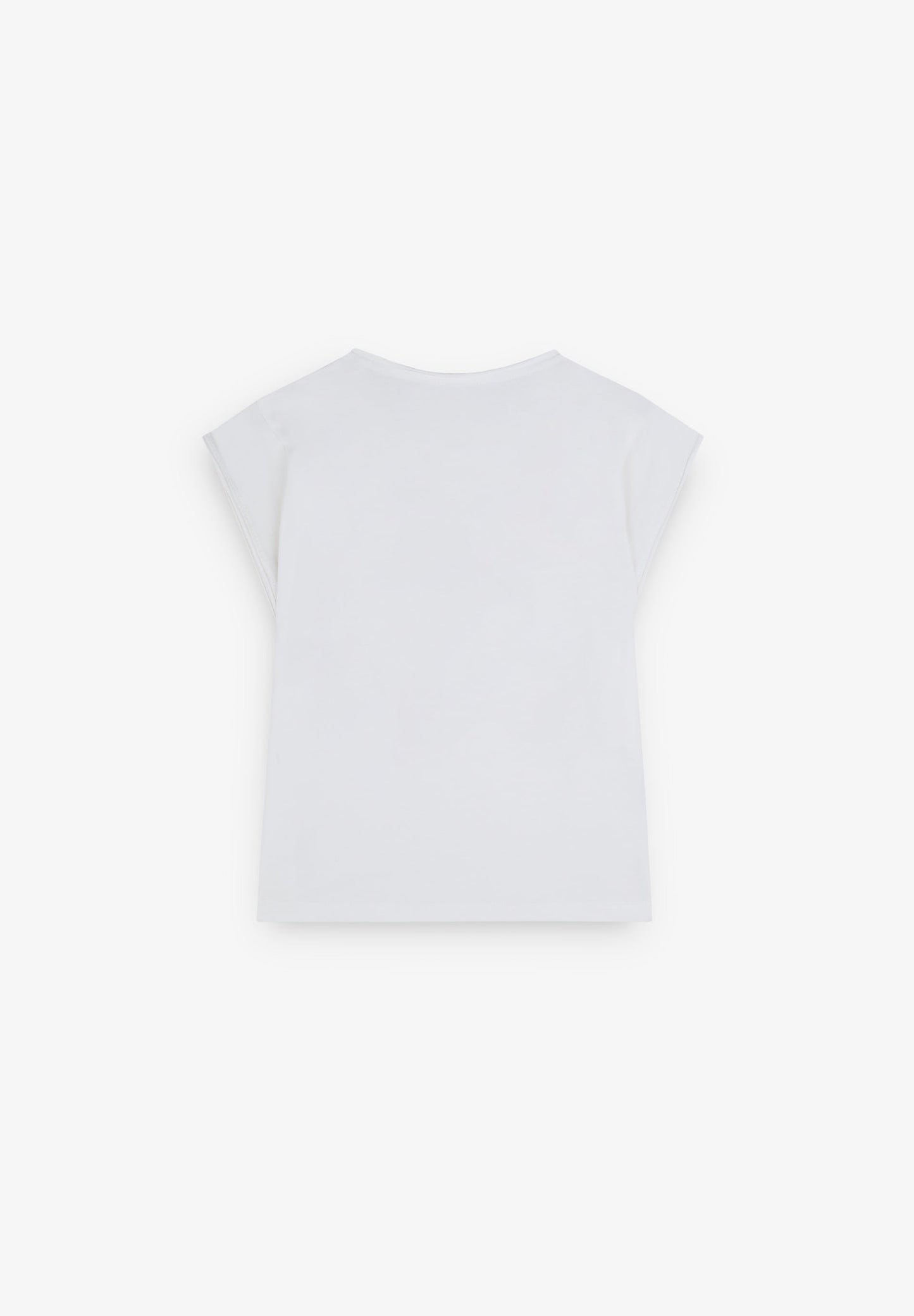 T-SHIRT COM SKULL EM GLITTER