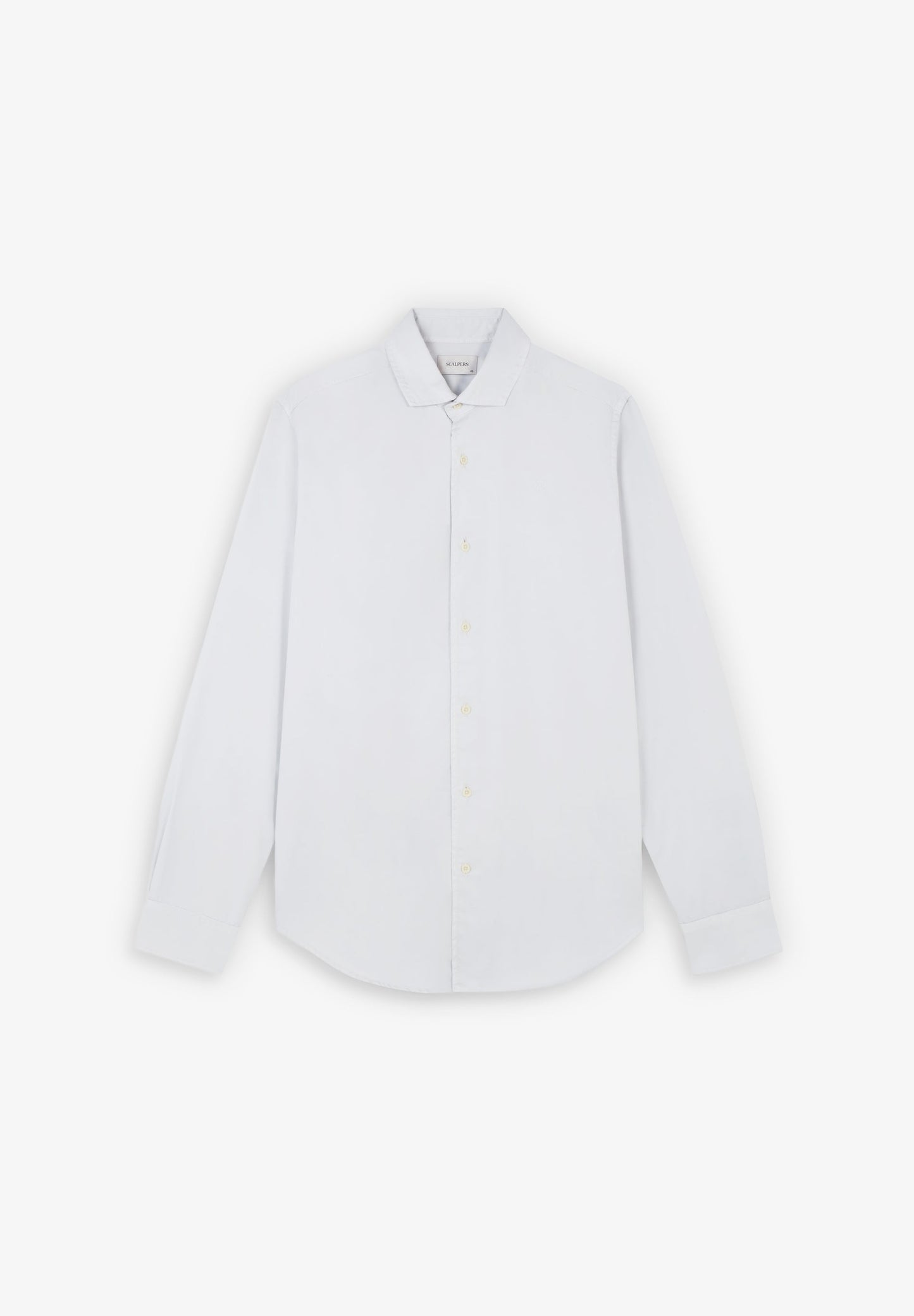 CAMISA COM LOGÓTIPO BORDADO NO TOM