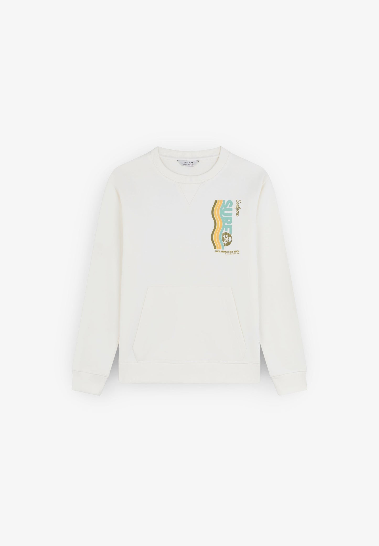 SWEATSHIRT COM PADRÃO DE SURF