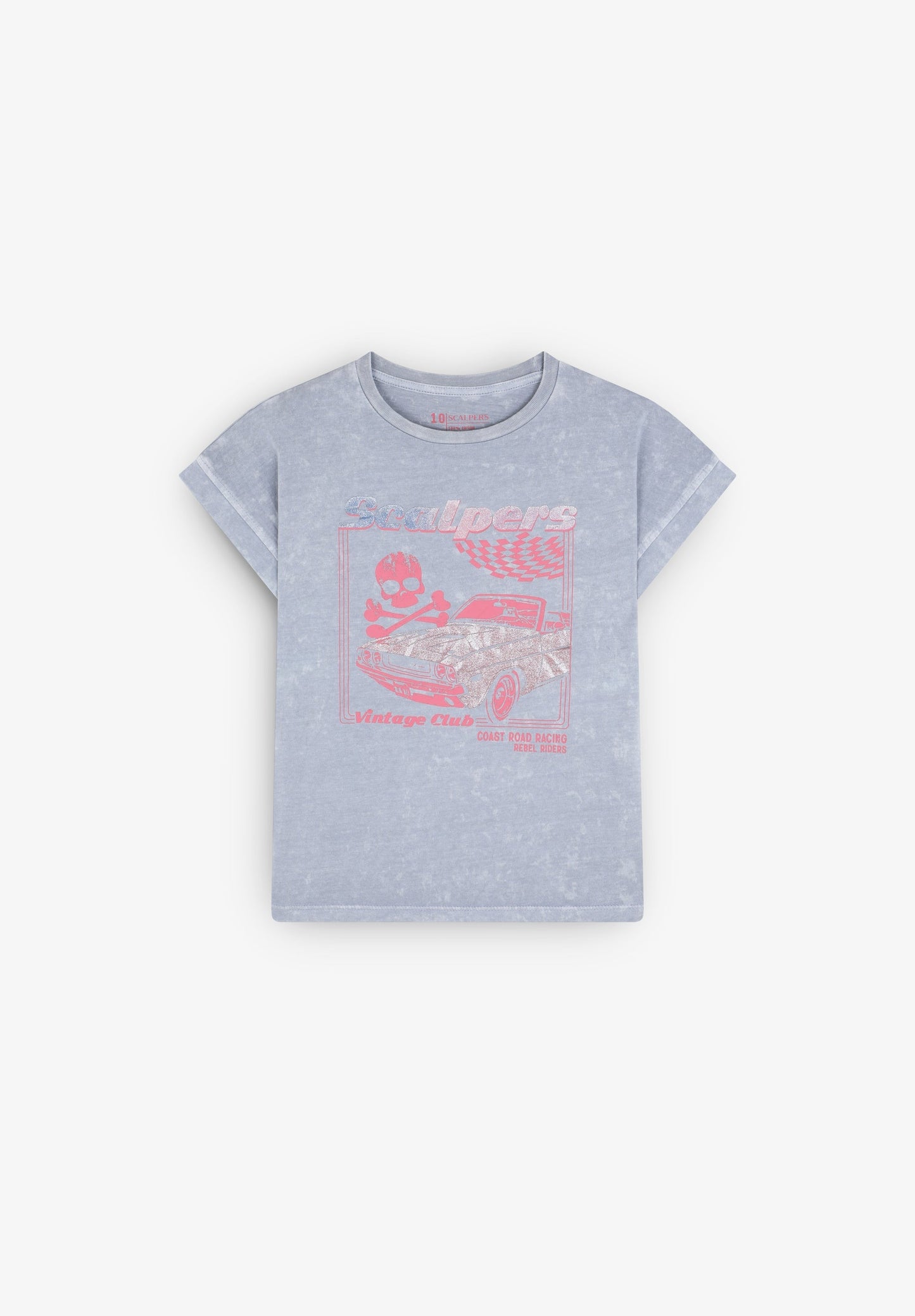 T-SHIRT COM PADRÃO RACE