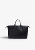 BOLSA DE VIAGEM COM PORMENOR EM PELE