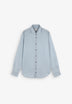 CAMISA DENIM COM CONTRASTE