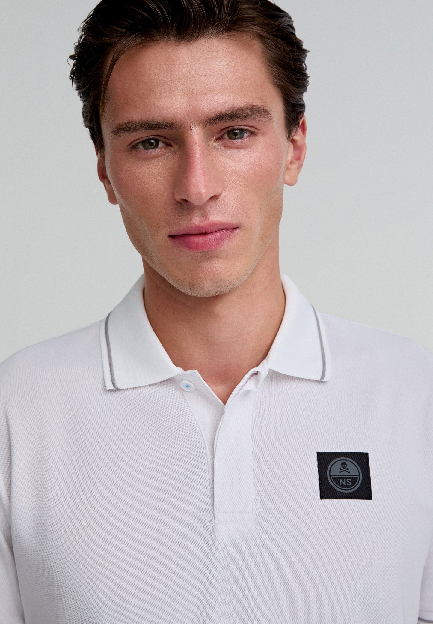 CAMISA POLO COM PORMENOR DE RISCA NORTH SAILS X SCALPERS