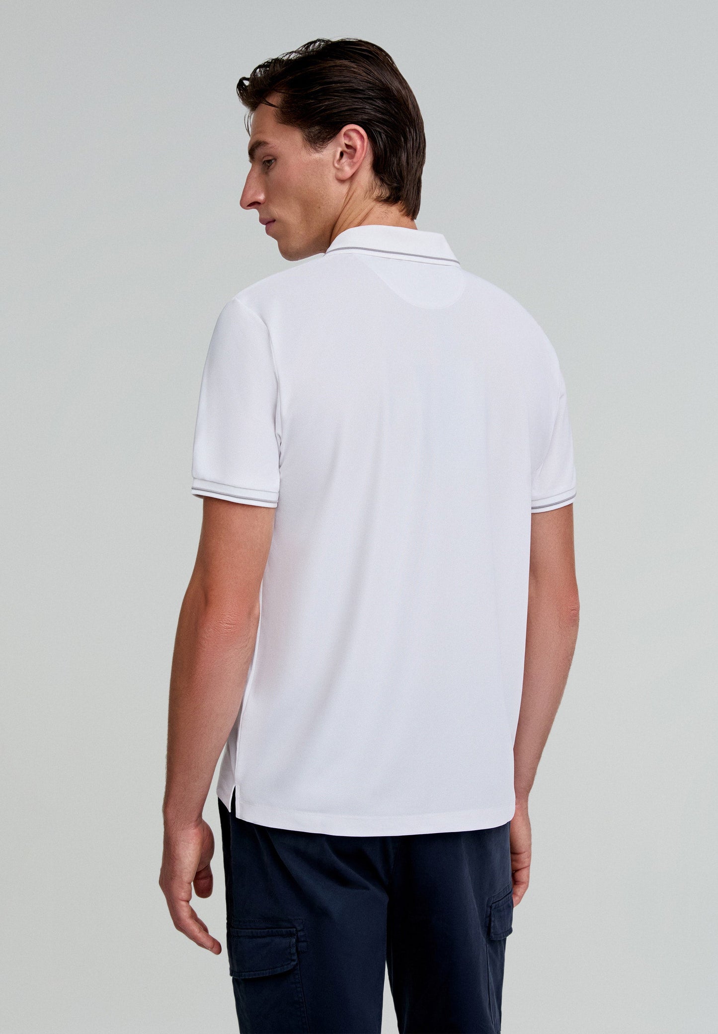 CAMISA POLO COM PORMENOR DE RISCA NORTH SAILS X SCALPERS