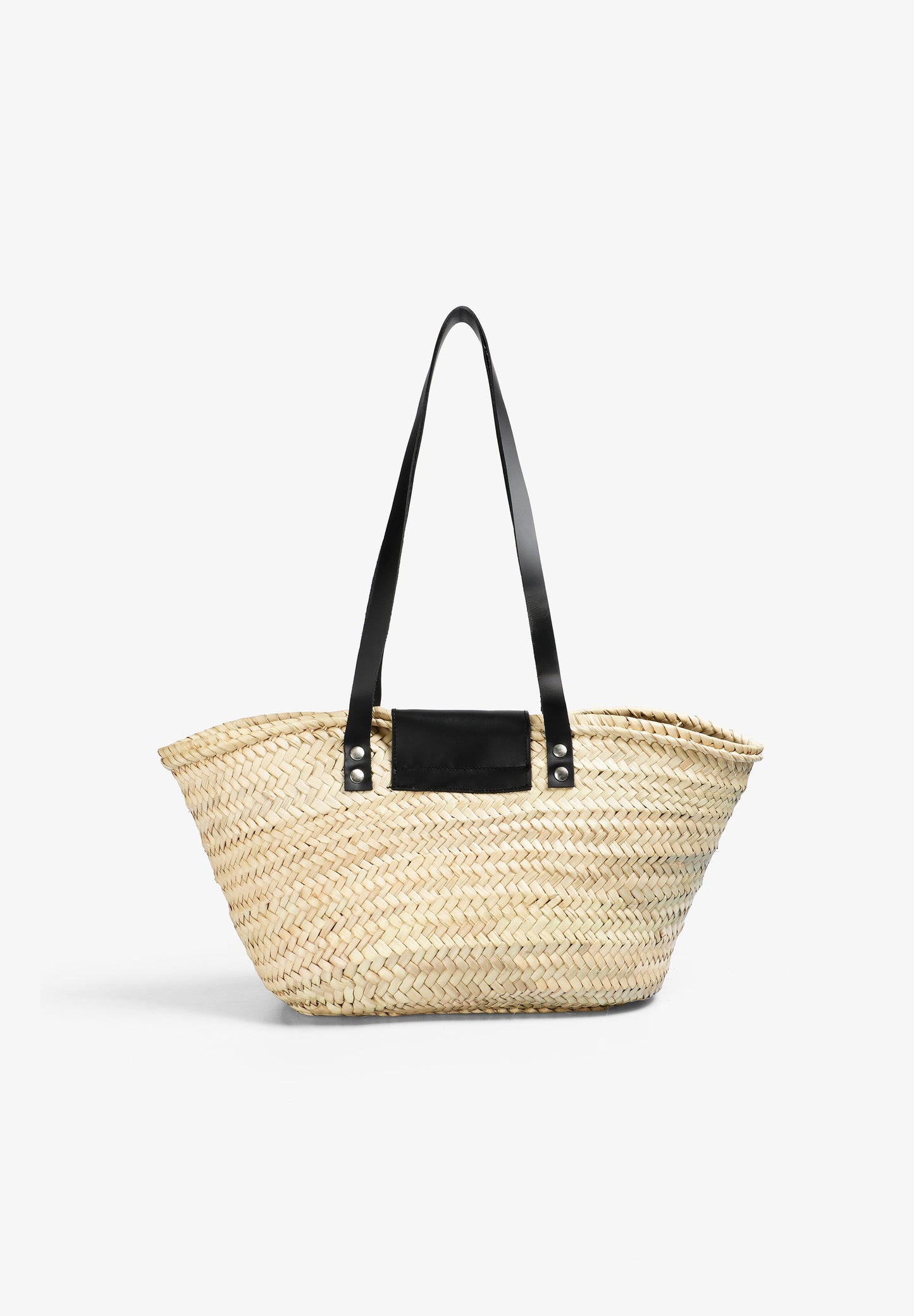 BOLSA TIPO CESTA RÁFIA