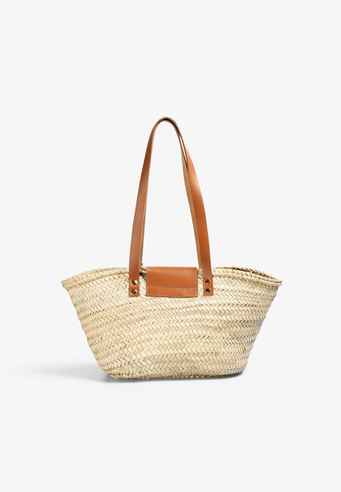 BOLSA TIPO CESTA RÁFIA