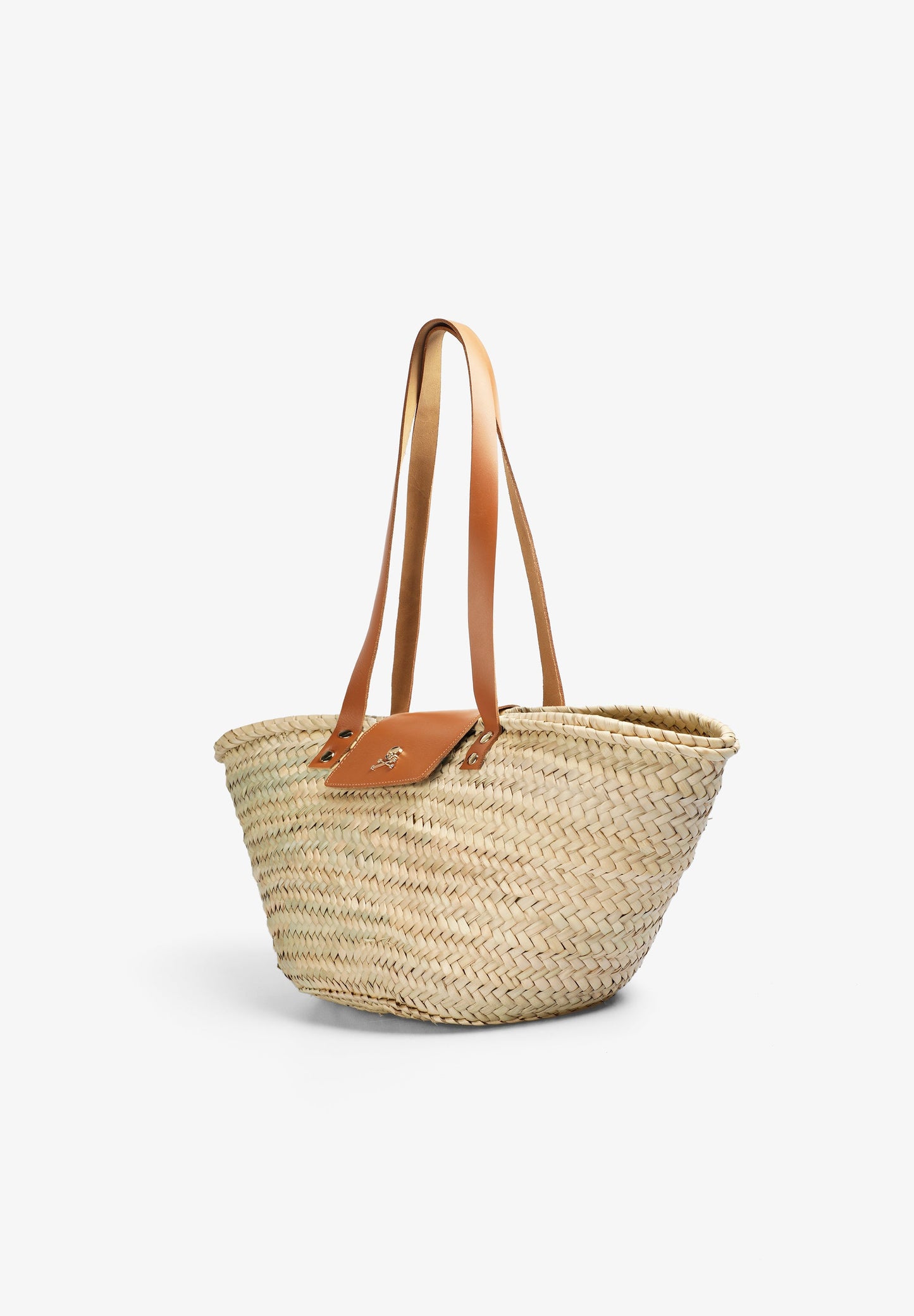 BOLSA TIPO CESTA RÁFIA