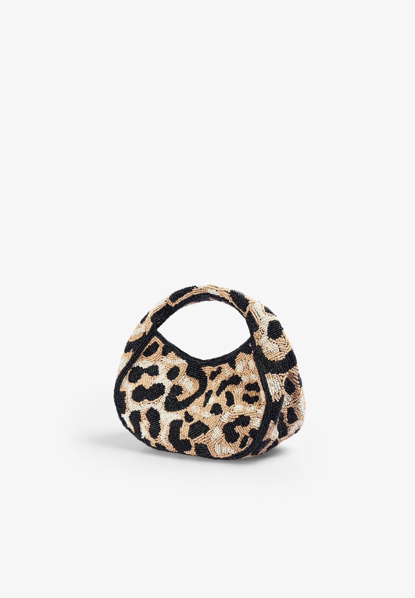 BOLSA MINI COM CONTAS E ESTAMPADO ANIMAL