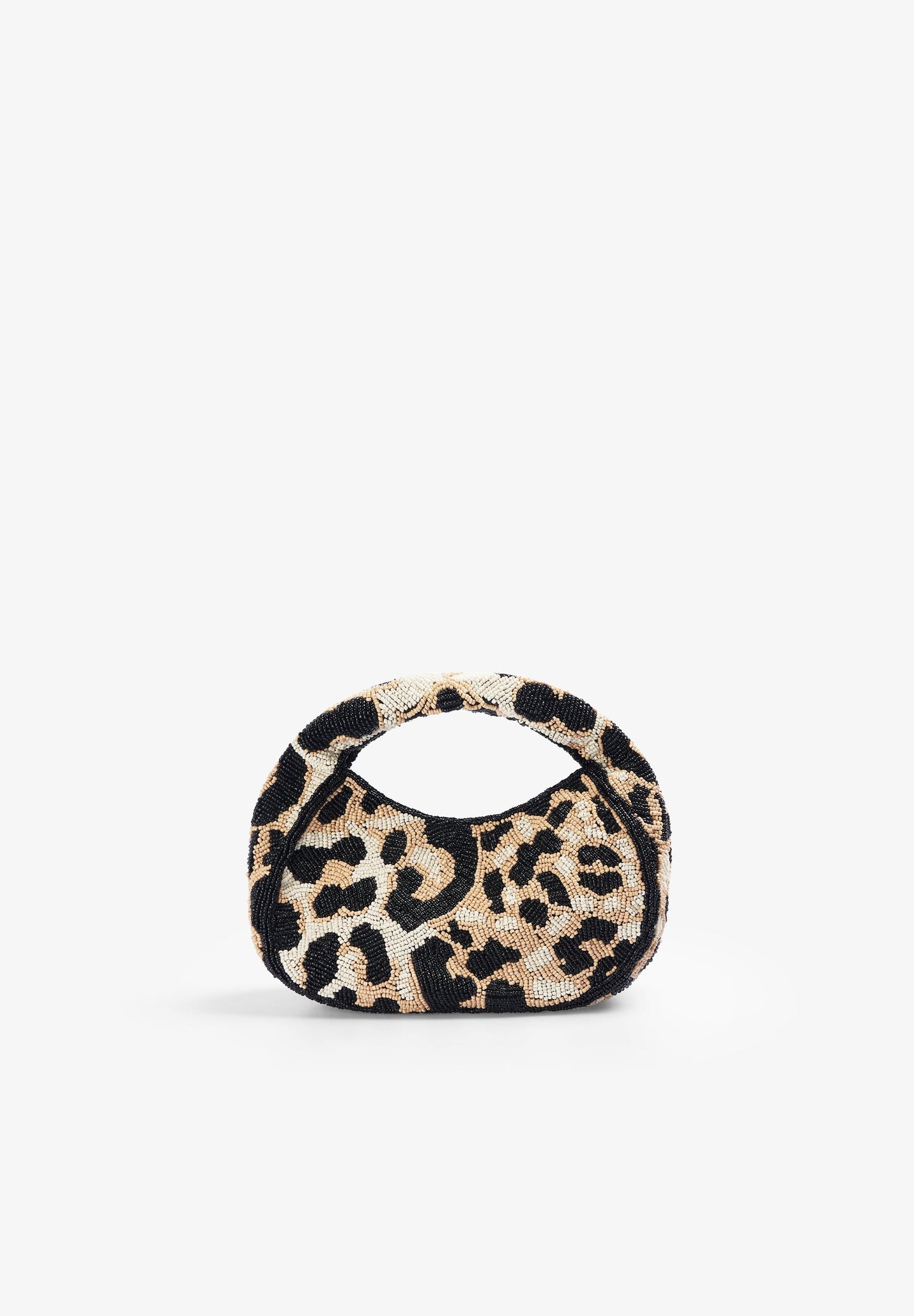 BOLSA MINI COM CONTAS E ESTAMPADO ANIMAL