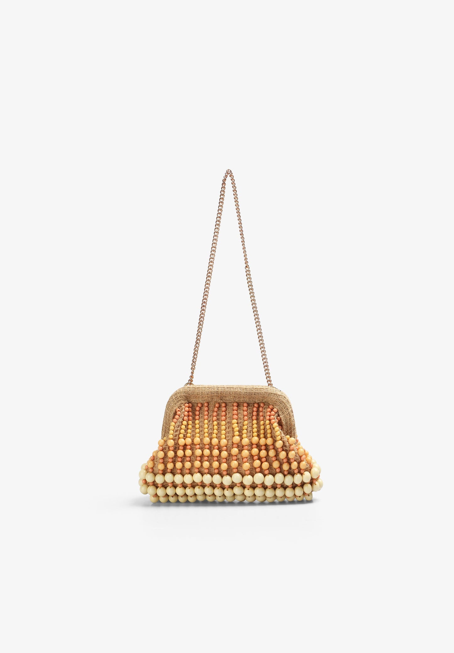BOLSA EM CROCHÉ COM CONTAS