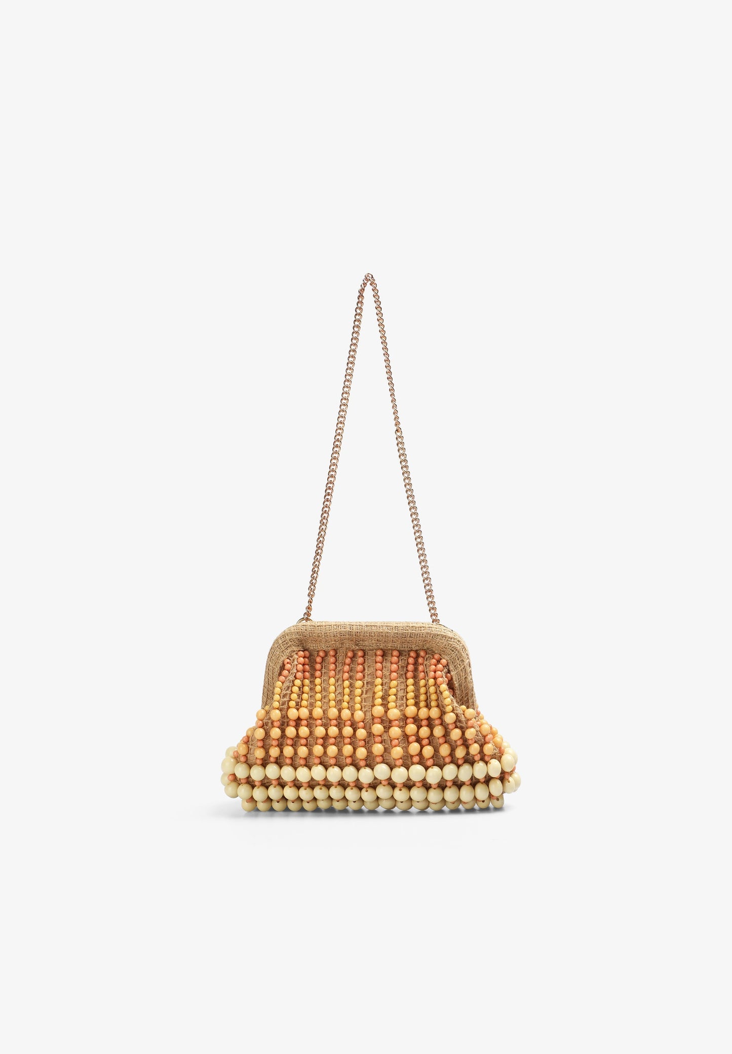 BOLSA EM CROCHÉ COM CONTAS