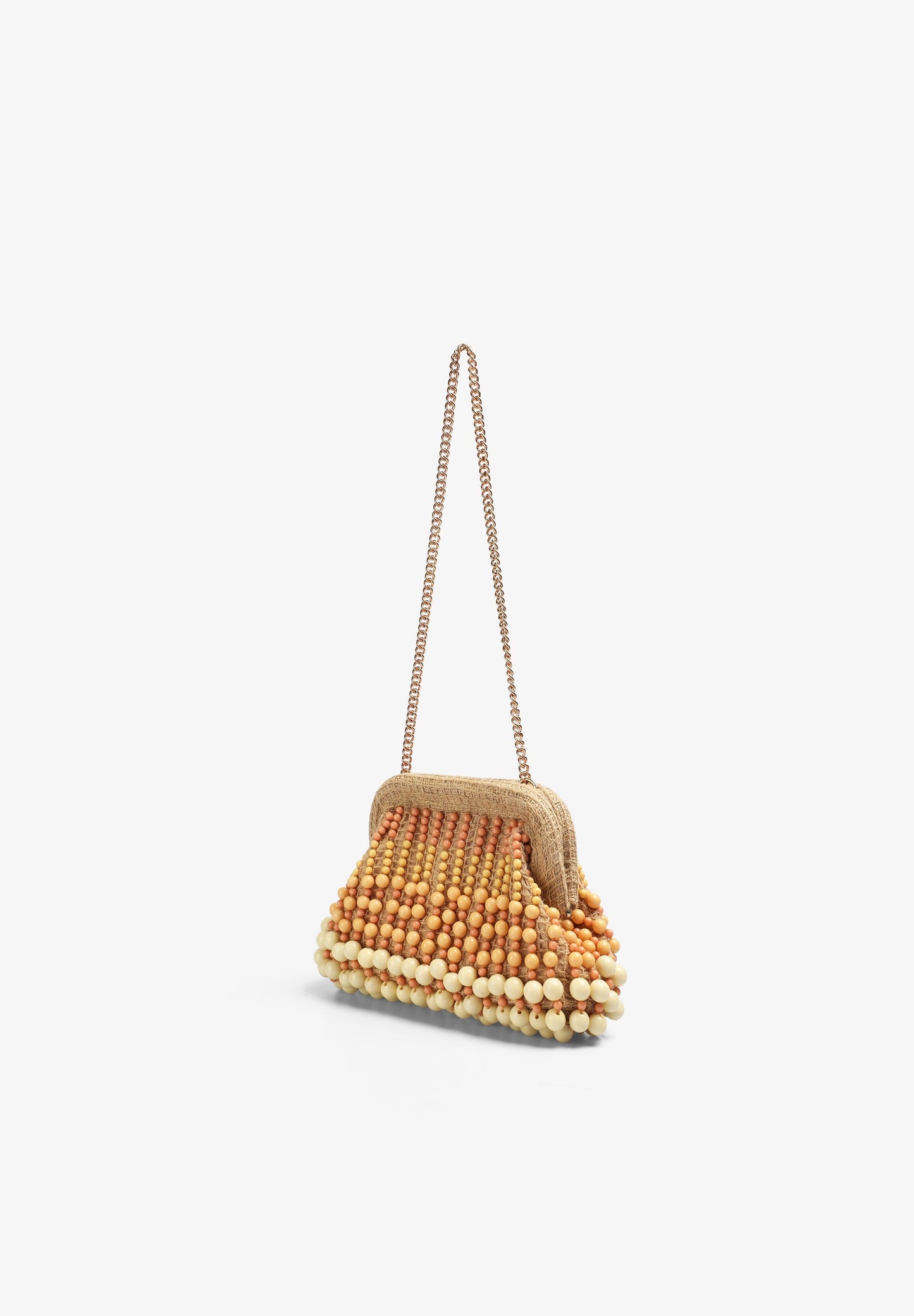 BOLSA EM CROCHÉ COM CONTAS