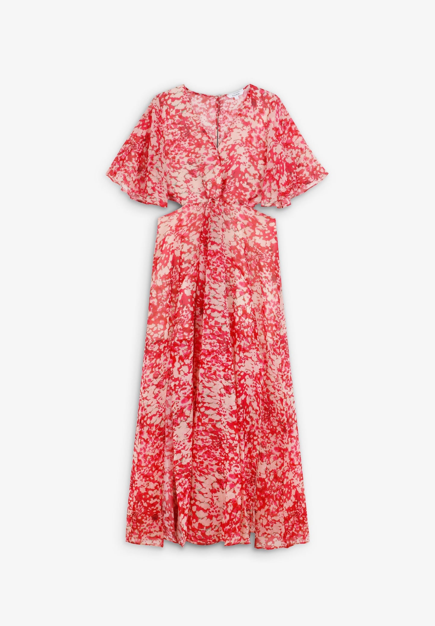 VESTIDO COM PADRÃO FLUIDO