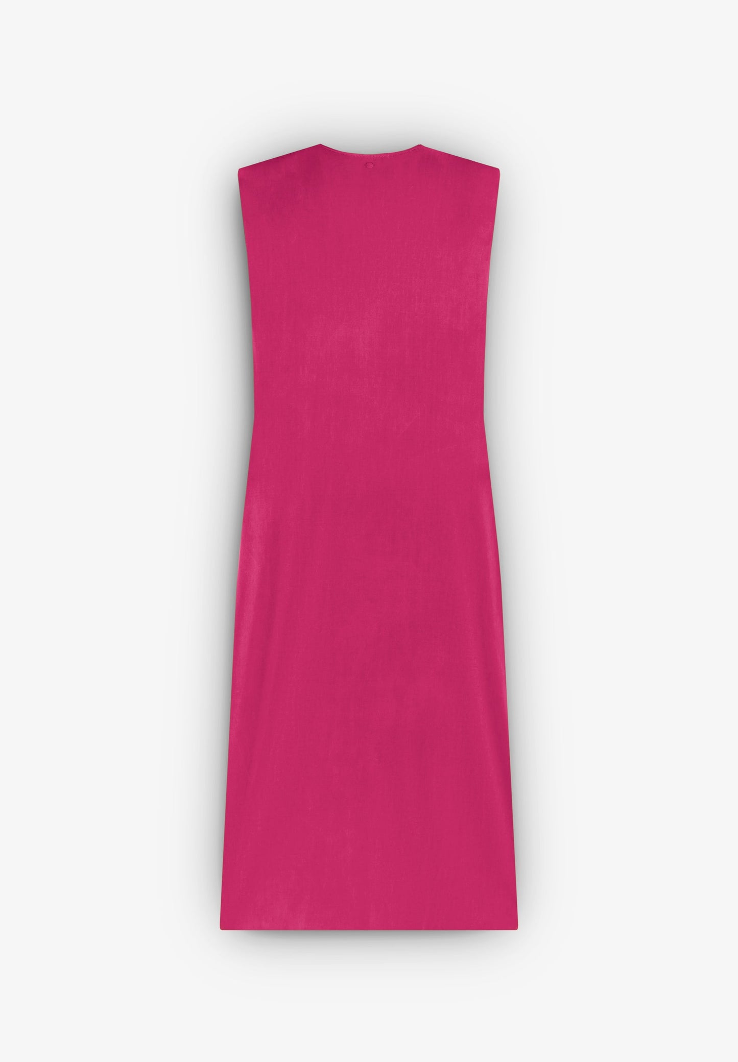 VESTIDO DE CUPRO COM PORMENOR NA CINTURA
