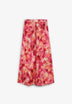 SCTIE VELVET PRINT SKIRT