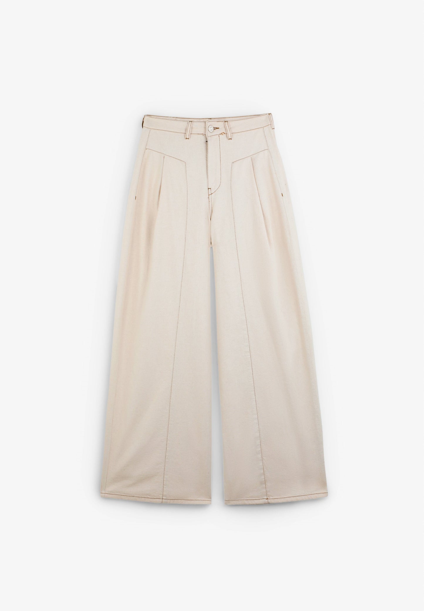 CALÇAS DENIM COM COSTURA