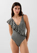 SCVICHY RUFFLE SWIMSUIT