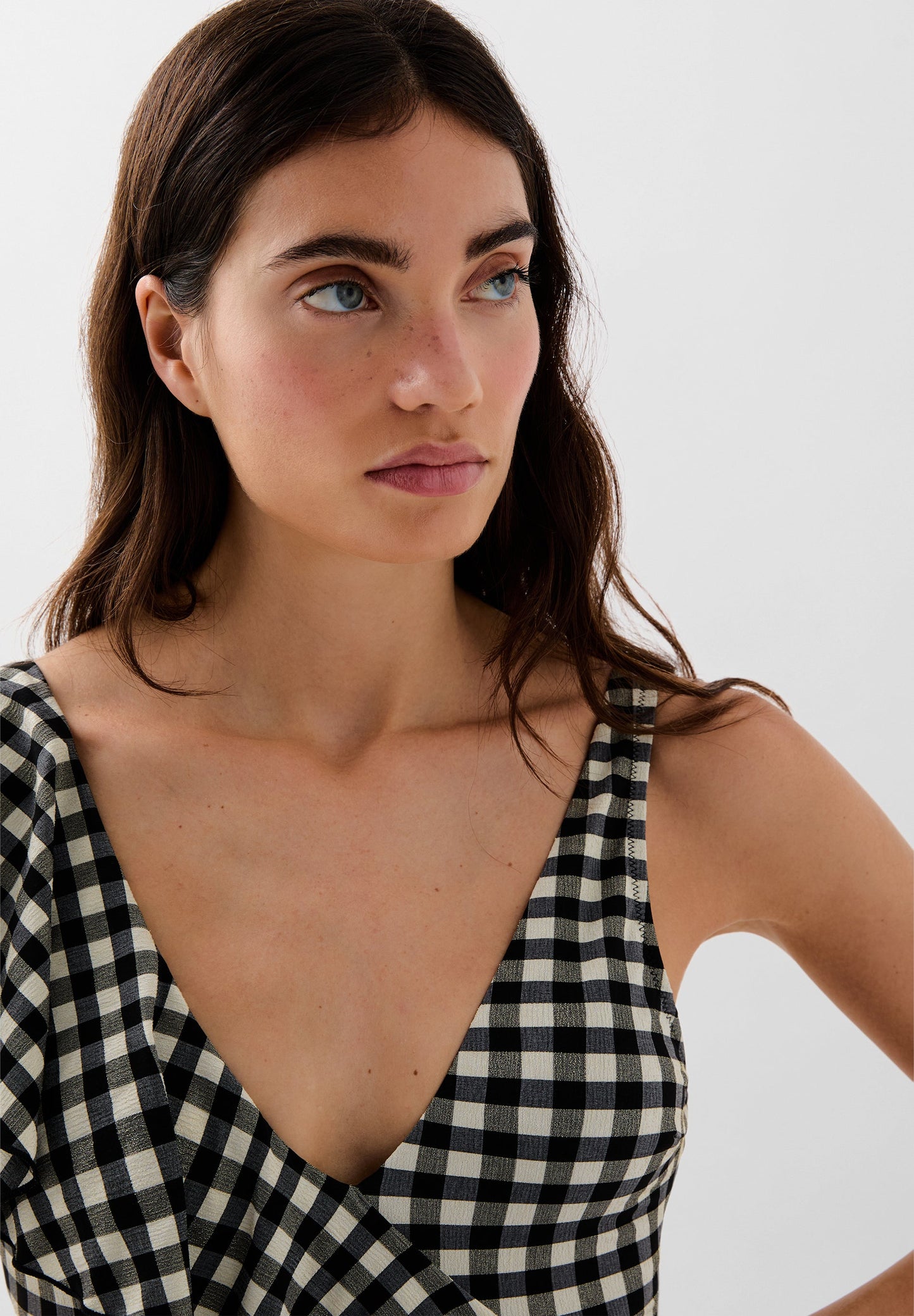 SCVICHY RUFFLE SWIMSUIT